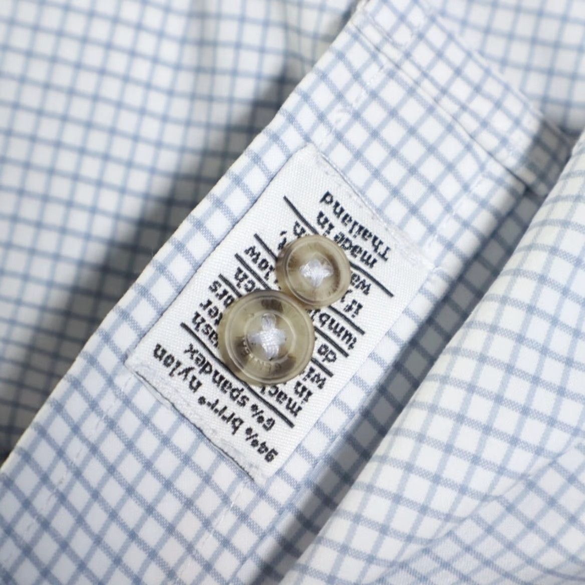 Catalina Genteal Brrr Catalina Fishing Nylon Striped Button Up Shirt Blue Men L Size US L / EU 52-54 / 3 - 7 Thumbnail