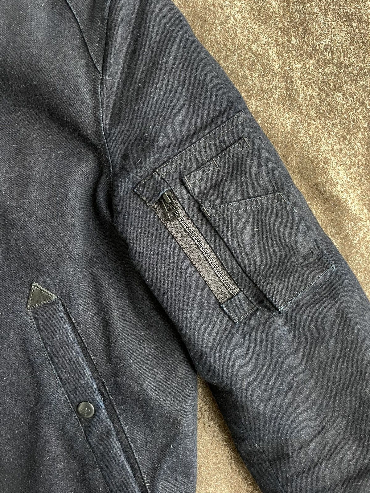 I. Spiewak And Sons I. Spiewak & Sons Denim Bomber Jacket Size US L / EU 52-54 / 3 - 3 Thumbnail