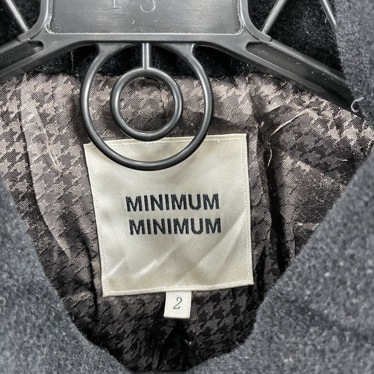 Minimum × Vintage Vintage Minimun Black Coat Size S / US 4 / IT 40 - 6 Thumbnail