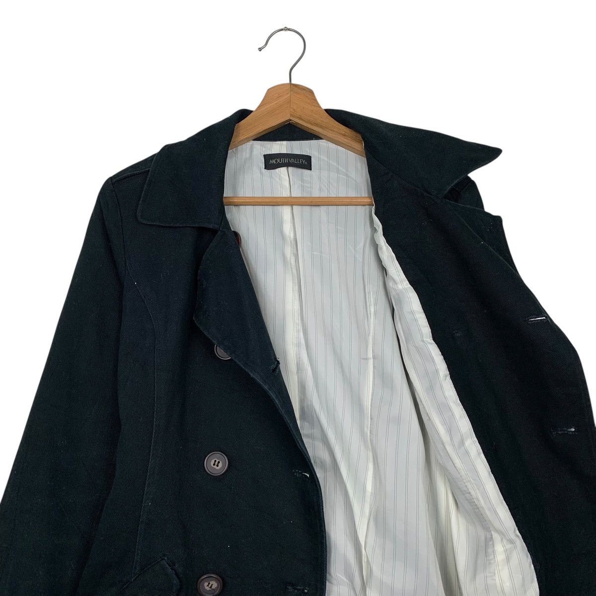 Japanese Brand Mouth Valley Double Breasted Jacket Size S / US 4 / IT 40 - 10 Thumbnail