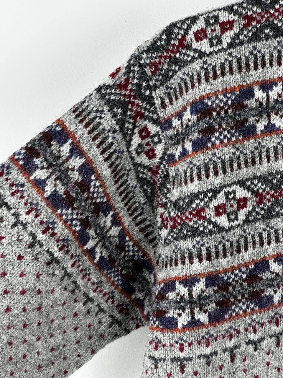 Jamiesons Of Shetland Jamiesons Fair Isle Wool Knitted Sweater Size US M / EU 48-50 / 2 - 6 Thumbnail
