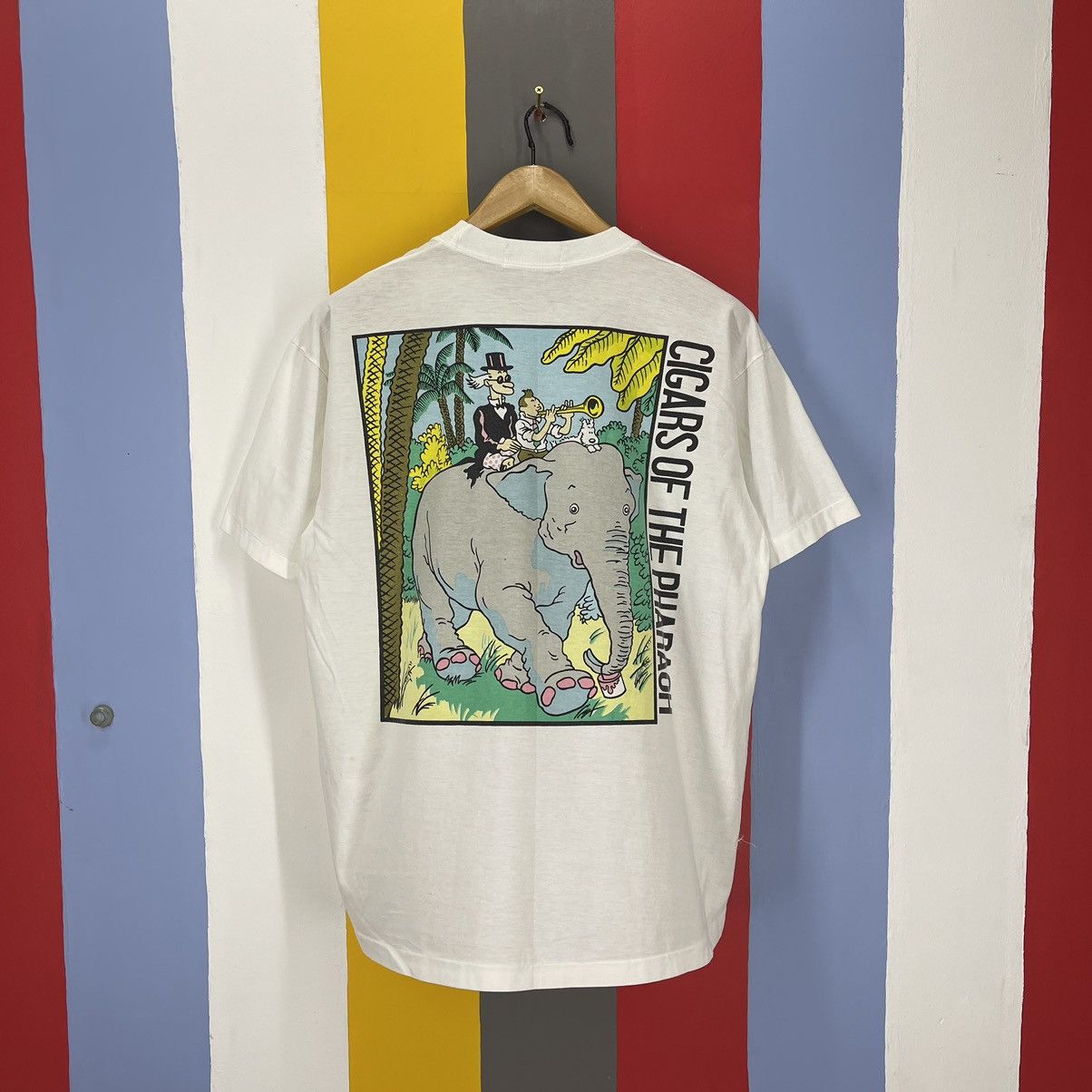 Cartoon Network 90s Vintage THE ADVENTURES OF TIN TIN T Shirt #1750/07 Size US L / EU 52-54 / 3 - 1 Thumbnail