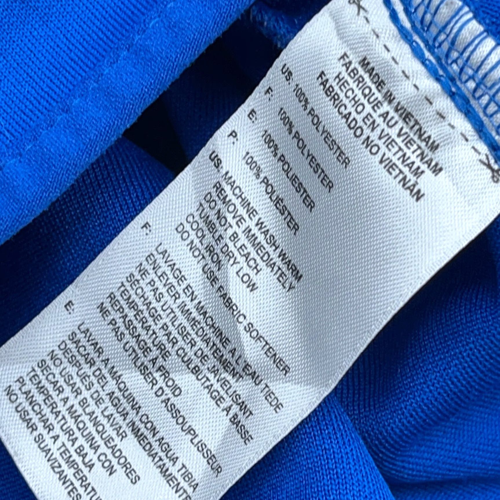Adidas Adidas Track Jacket Men 2XL Royal Blue Gray Full Zip Sweatshirt Warm Up Run Shirt Jacket Size US XXL / EU 58 / 5 - 6 Thumbnail