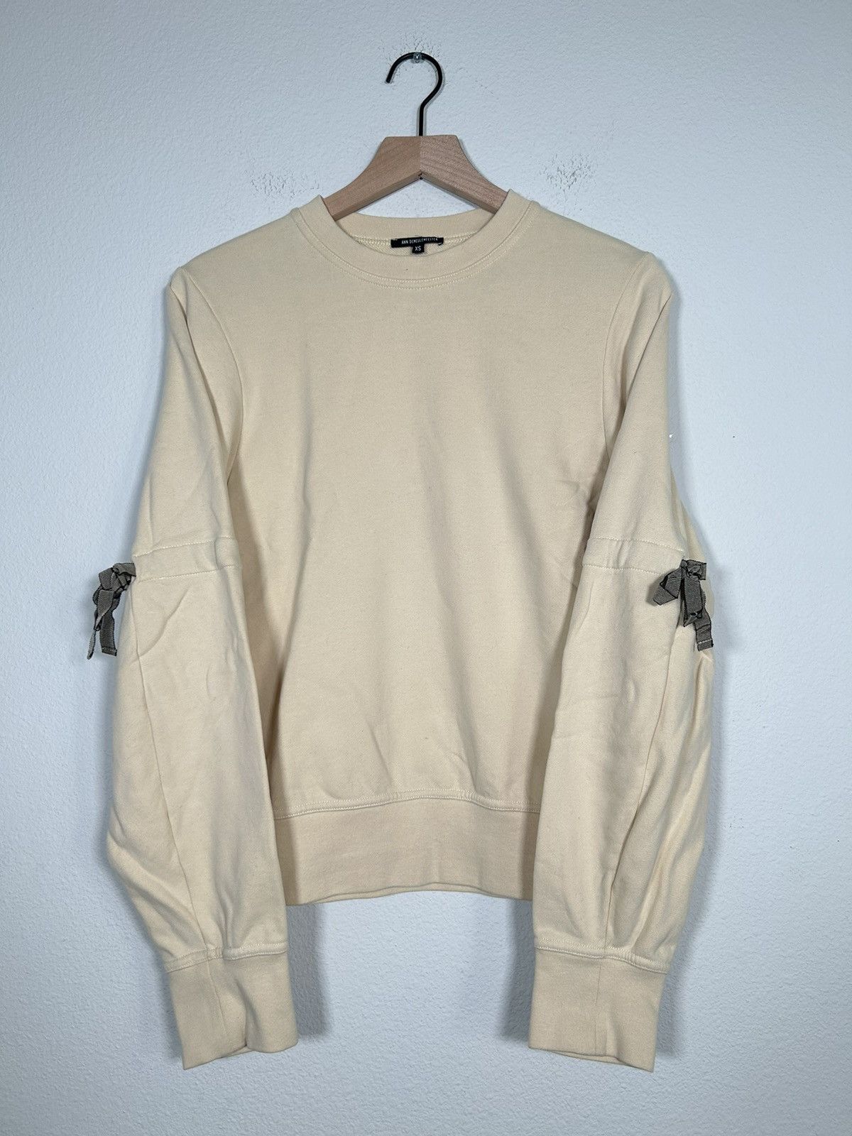 Ann Demeulemeester 00’s Arm Band Strap Sweater Size US XS / EU 42 / 0 - 1 Thumbnail