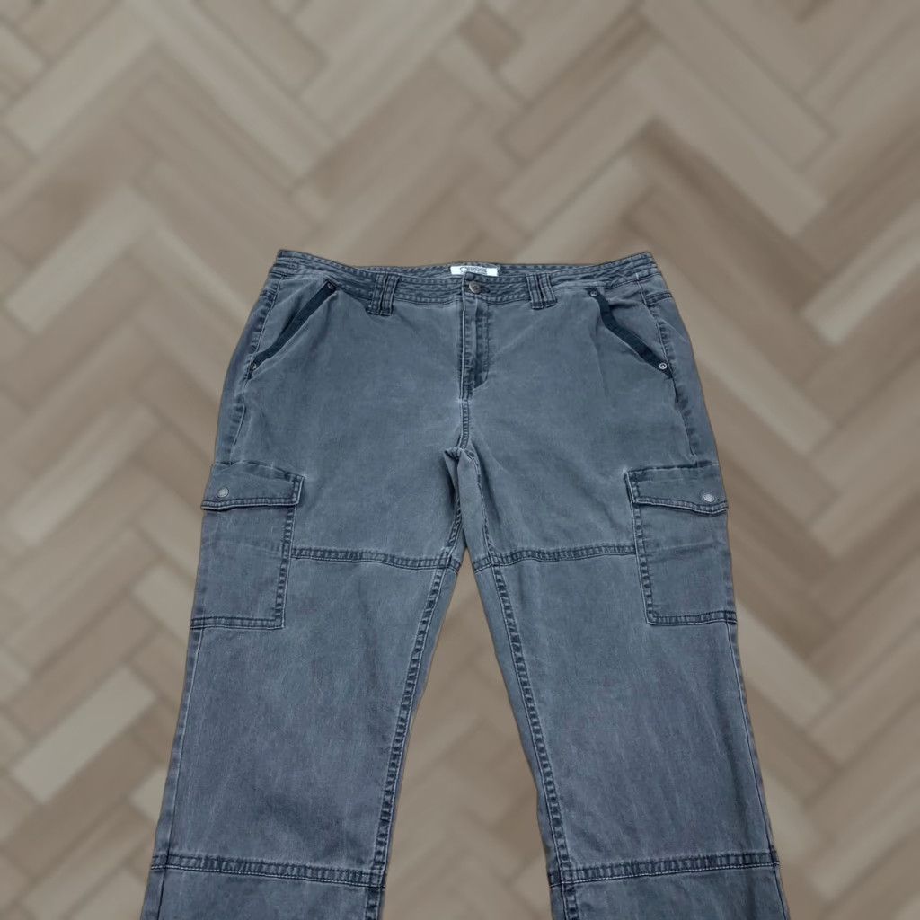 Mountain Khakis Mountain Khakis Womens Slim Fit Joggers Gray 34x26 Pants Regular Inseam 26 Jogger Womens Gray Slimming Mountain Khakis 90s? Size 24" / US 00 / IT 34 - 1 Thumbnail