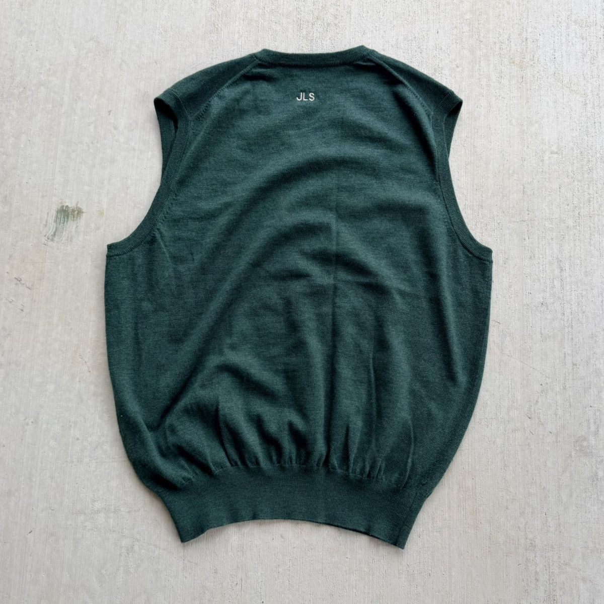 Peter Millar Peter Millar 100% Merino Wool Sweater Vest Men Large Green Size US L / EU 52-54 / 3 - 4 Thumbnail