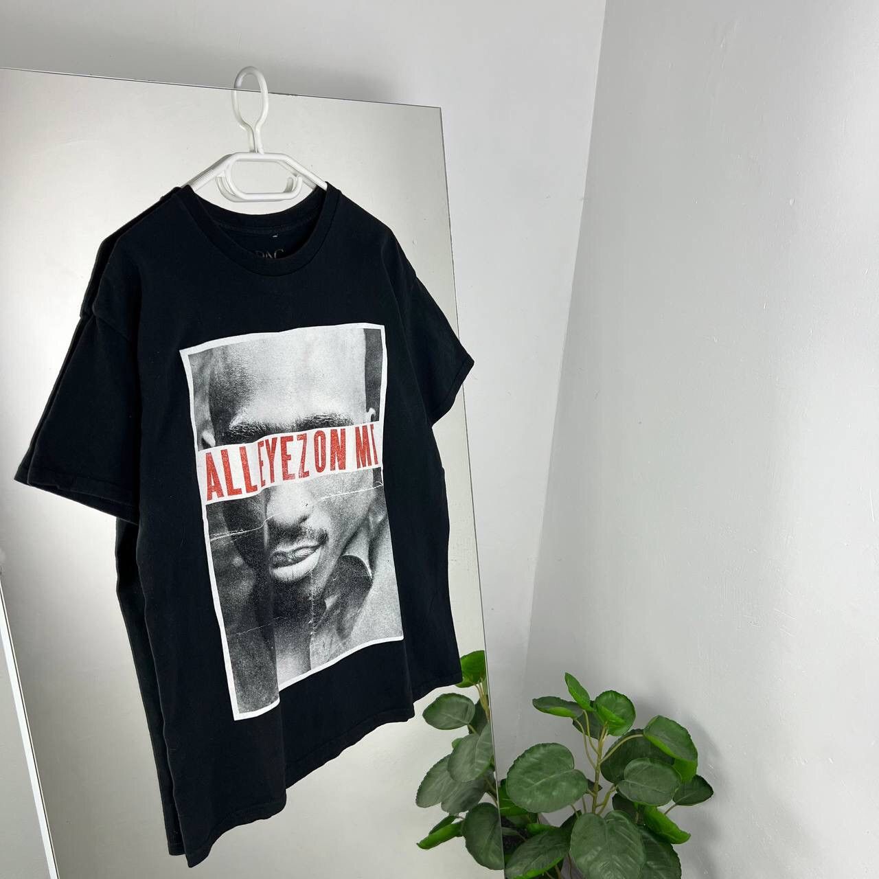 Rap Tees Y2k Vintage 2Pac Rap Tee Total Drill Washed T-shirt Size US M / EU 48-50 / 2 - 1 Thumbnail