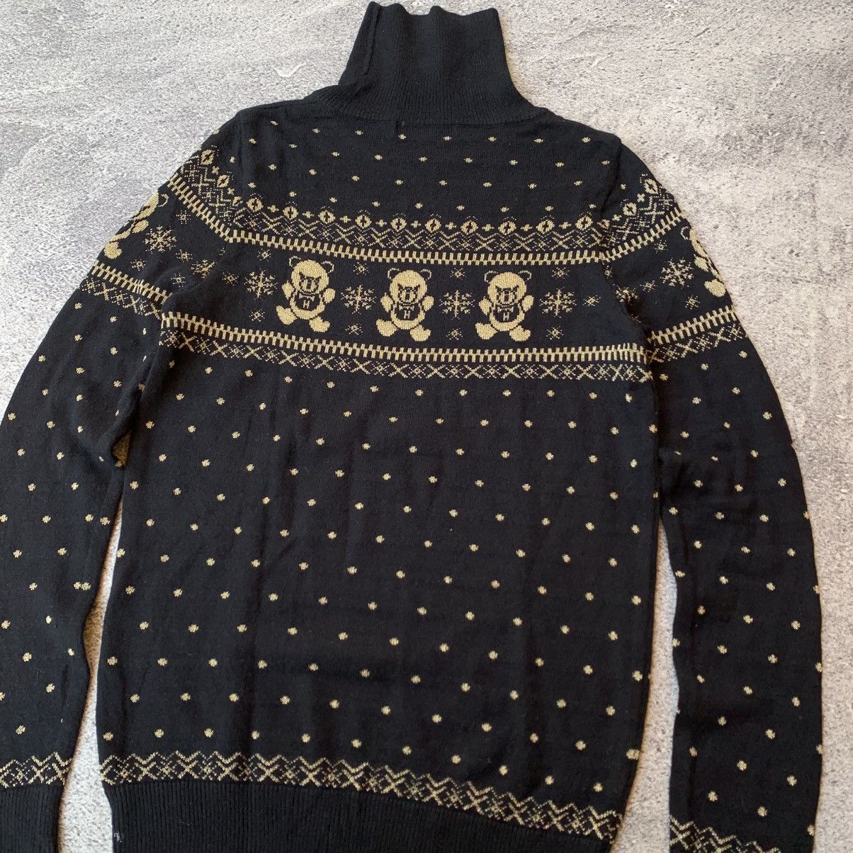 Hysteric Glamour 90’s Hysteric Glamour Knitt Turtleneck Bear Size US S / EU 44-46 / 1 - 6 Thumbnail
