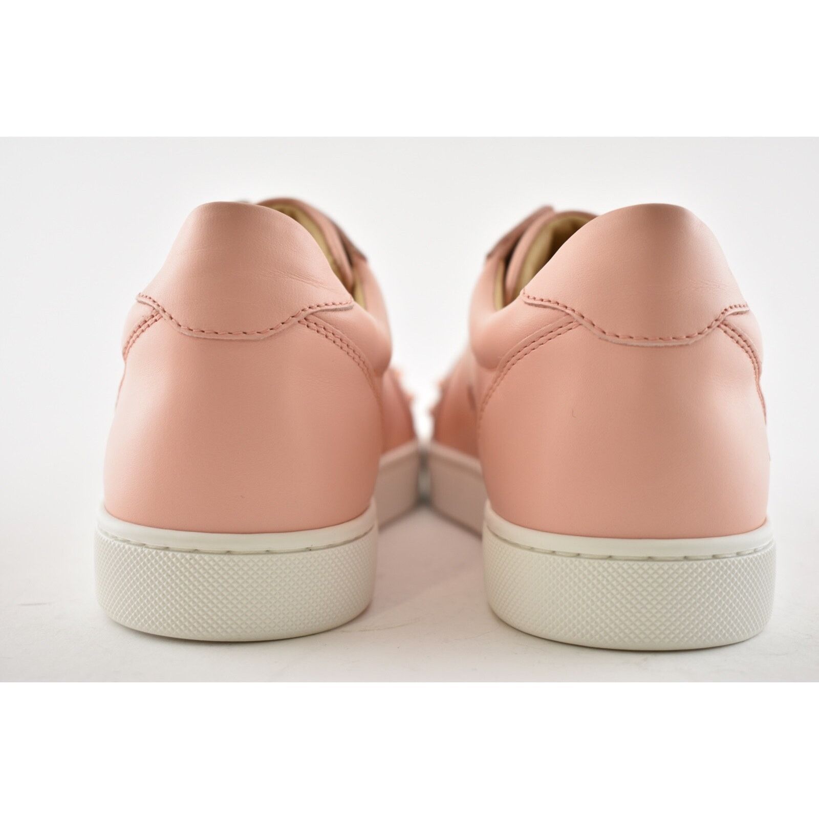 Christian Louboutin Christian Louboutin Vieira Pink Leather Flat Sneakers Size US 4 / IT 34 - 11 Thumbnail