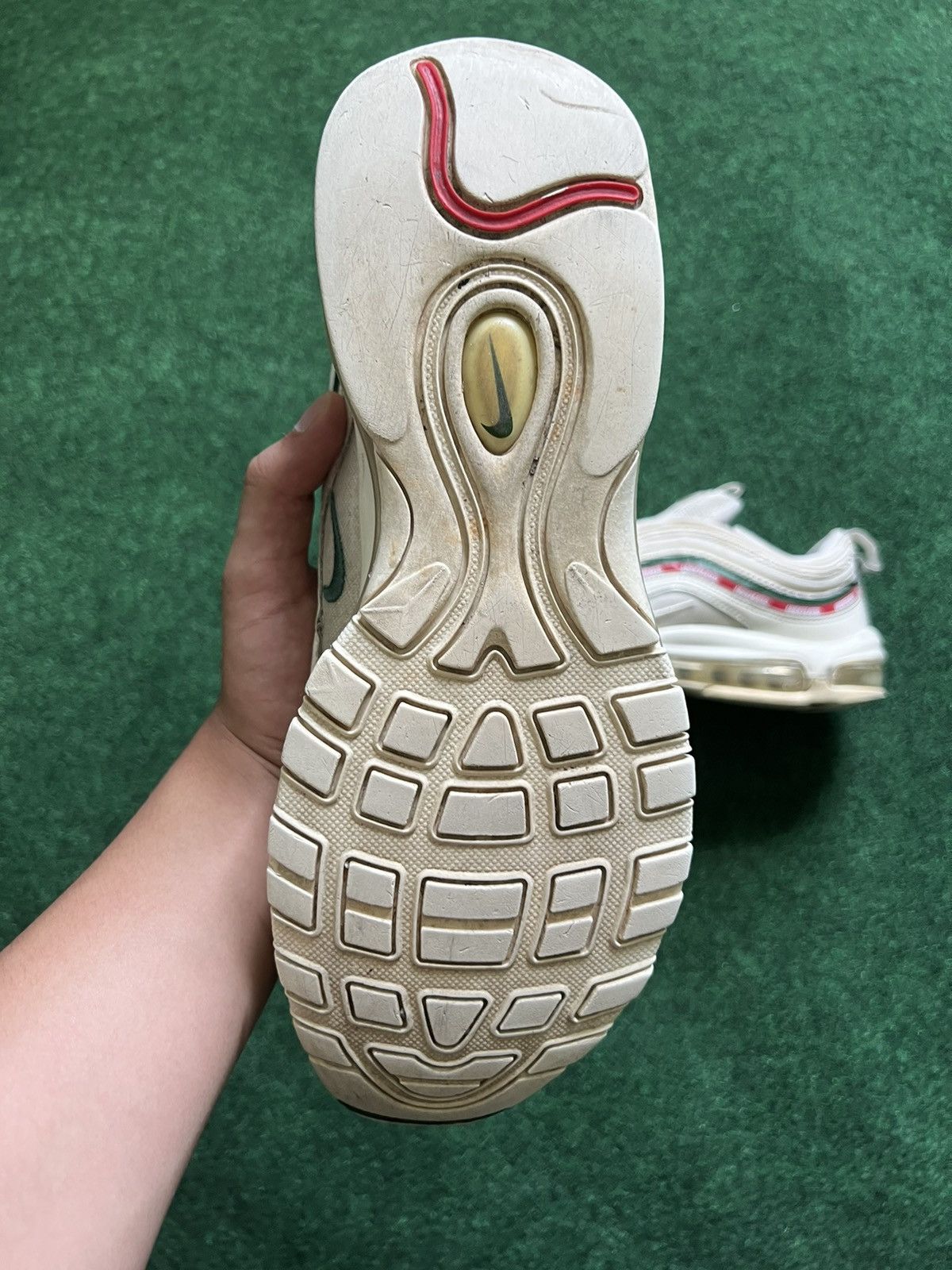 Nike × Undefeated Undefeated x Nike Air Max 97’s (No box) Size US 10.5 / EU 43-44 - 9 Thumbnail