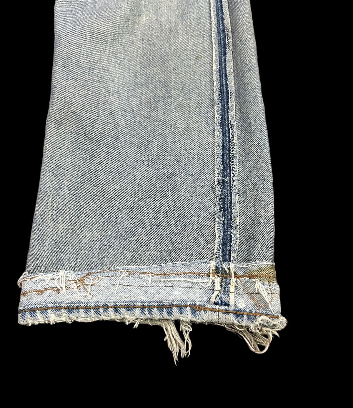 Levi's × Vintage Vintage Levis 80s 501 Distressed Size US 33 - 18 Thumbnail