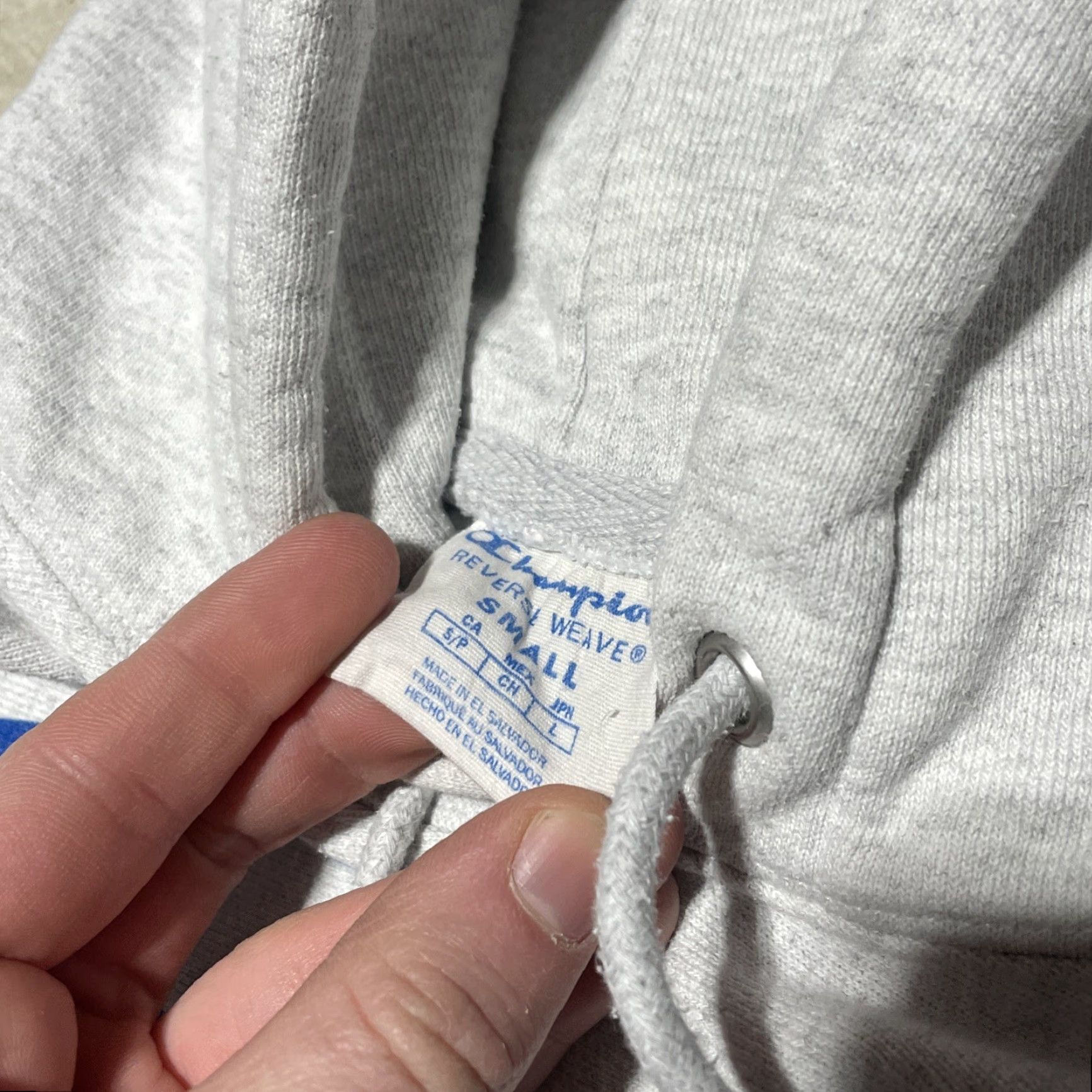 Champion VINTAGE Champion Reverse Weave Hoodie SLU Small St Louis University Basketball Crew Neck Men's 90s Retro College Gray Size US S / EU 44-46 / 1 - 3 Thumbnail