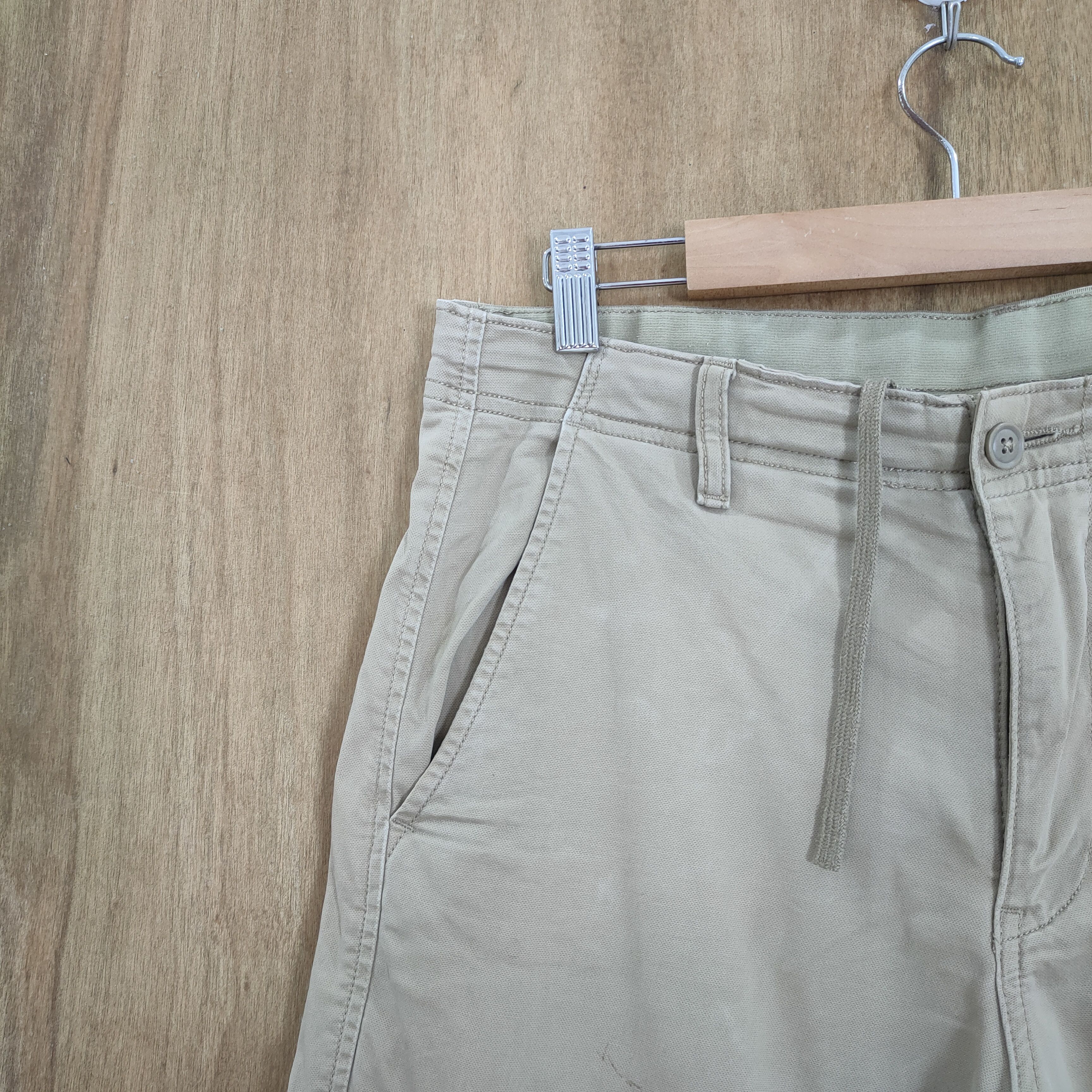Japanese Brand JAPANESE BRAND BROWN EASY CARGO PANTS Size US 32 / EU 48 - 4 Thumbnail