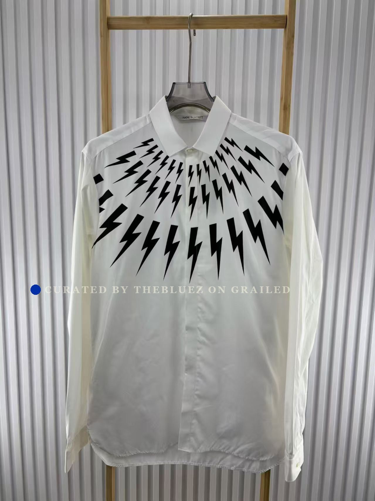 Neil Barrett Neil Barrett Lightning Shirt Size US M / EU 48-50 / 2 - 1 Thumbnail
