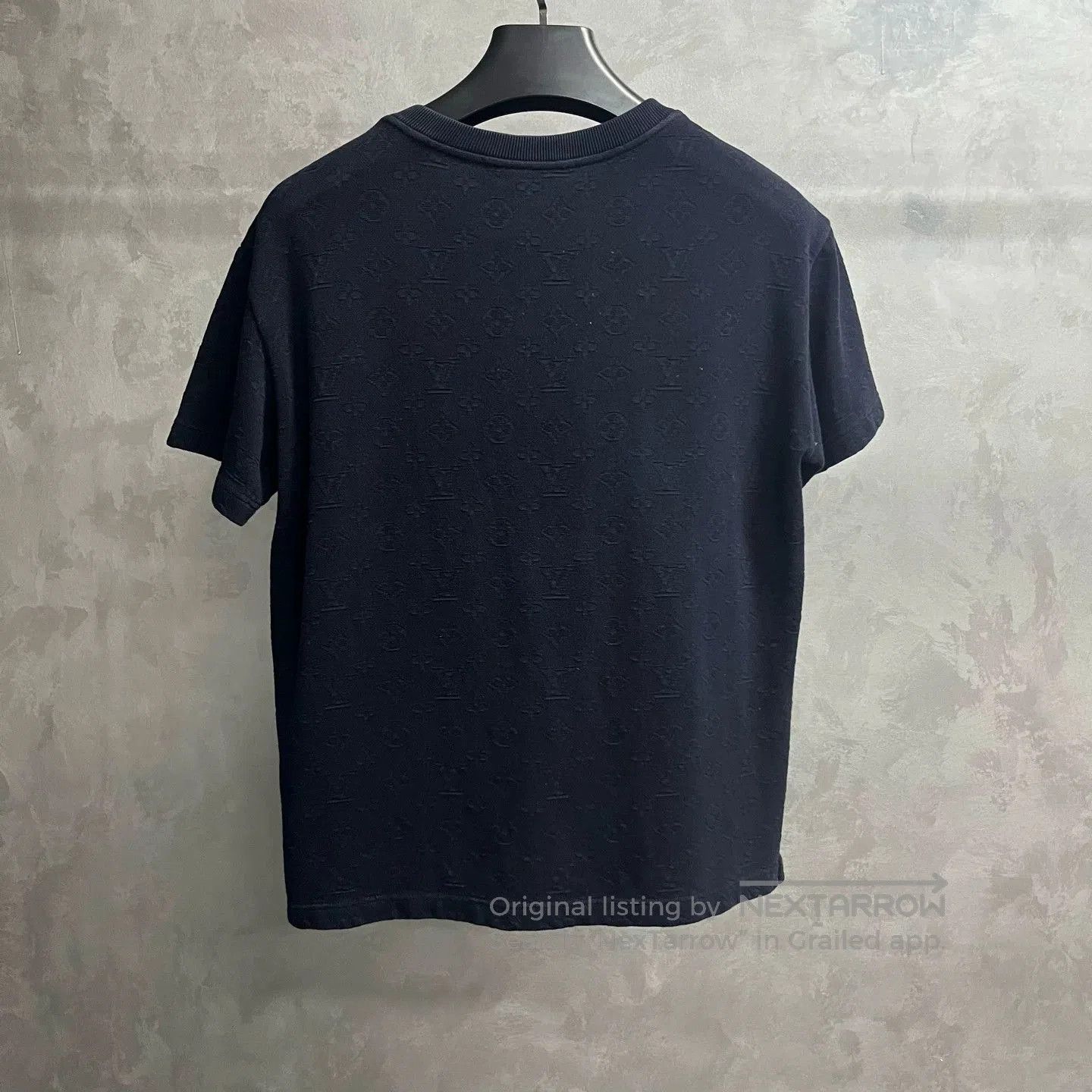 Louis Vuitton Louis Vuitton Navy Cotton Logo T. Size XS / US 0-2 / IT 36-38 - 5 Thumbnail