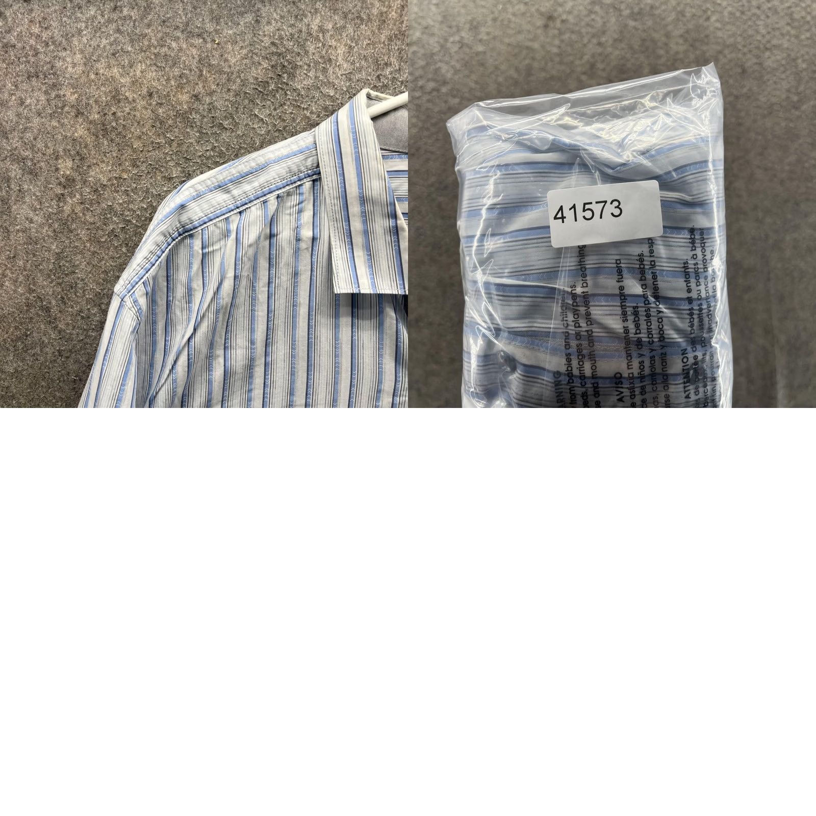 Tommy Bahama Tommy Bahama Jeans Shirt Mens 2XL Blue Stripe Long Sleeve Button Front Casual Size US XXL / EU 58 / 5 - 8 Thumbnail