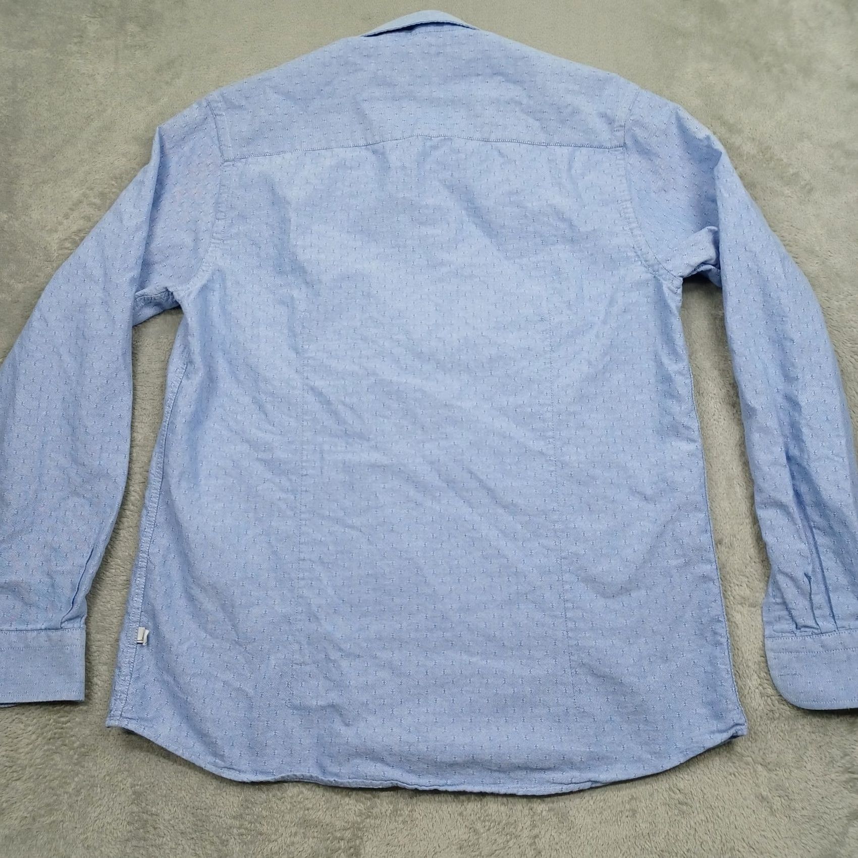 Vintage Ponant Shirt Mens Large Blue Button Up Long Sleeve Preppy Size US L / EU 52-54 / 3 - 6 Thumbnail