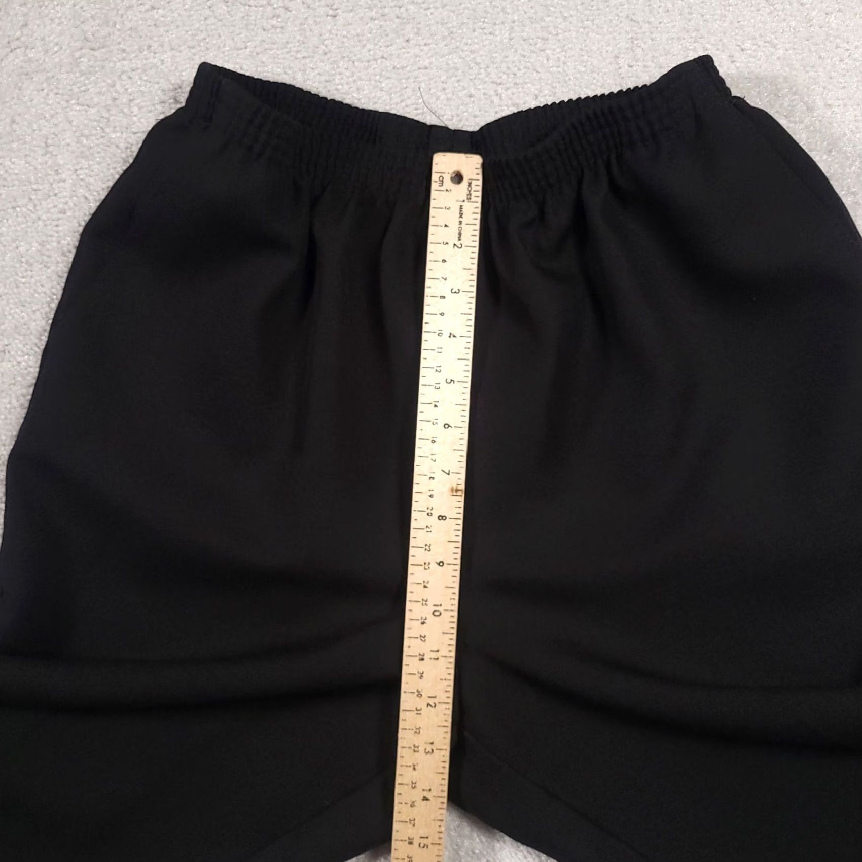 Vintage VINTAGE Alfred Dunner Pants Women's 12 Black Classic High Rise Pull On Made In USA Vtg Size 34" / US 12 / IT 48 - 7 Thumbnail