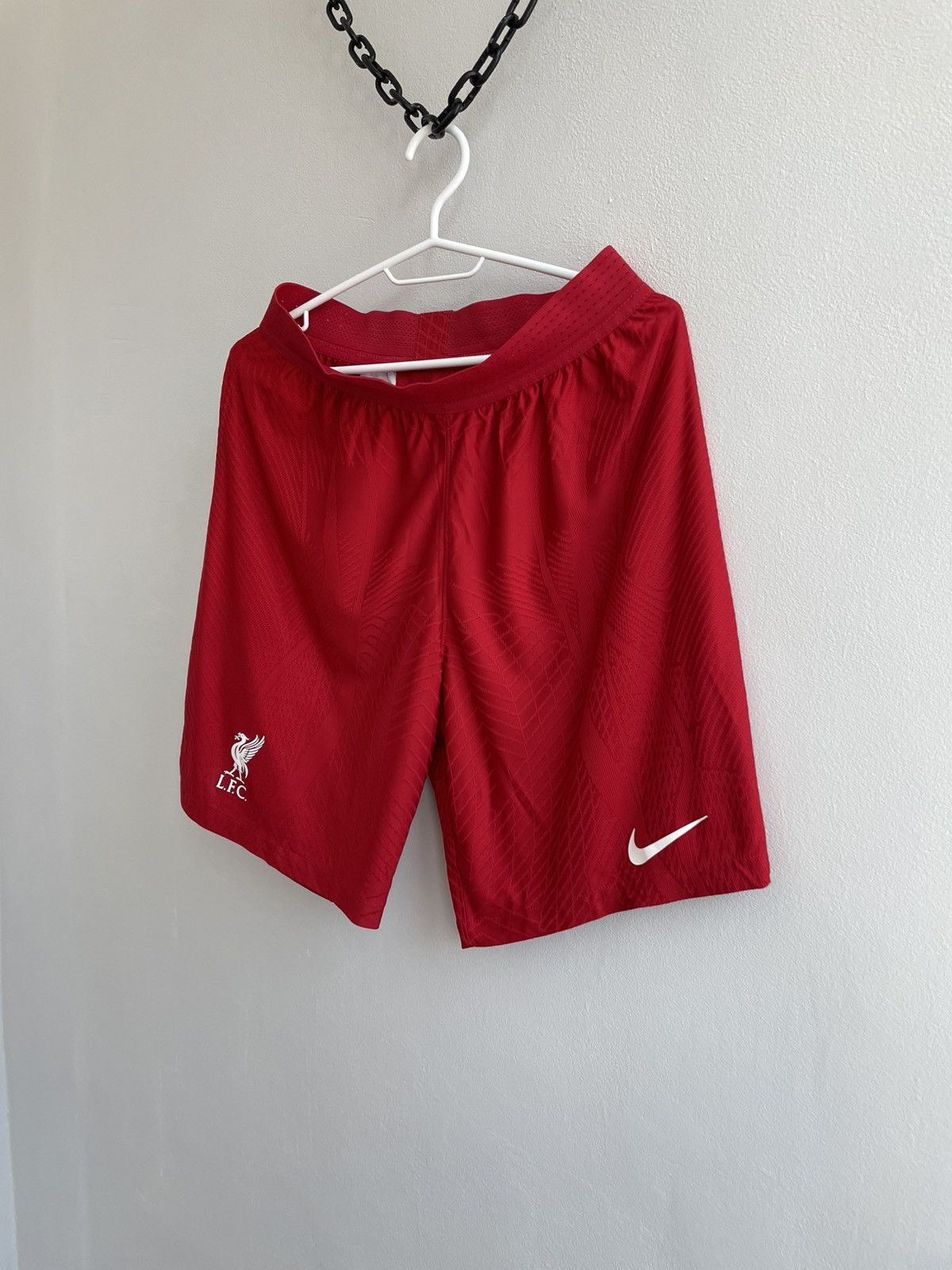 Nike Liverpool 2023 2024 Home Football Shorts Vaporknit DriFitADV Size US 33 - 2 Thumbnail