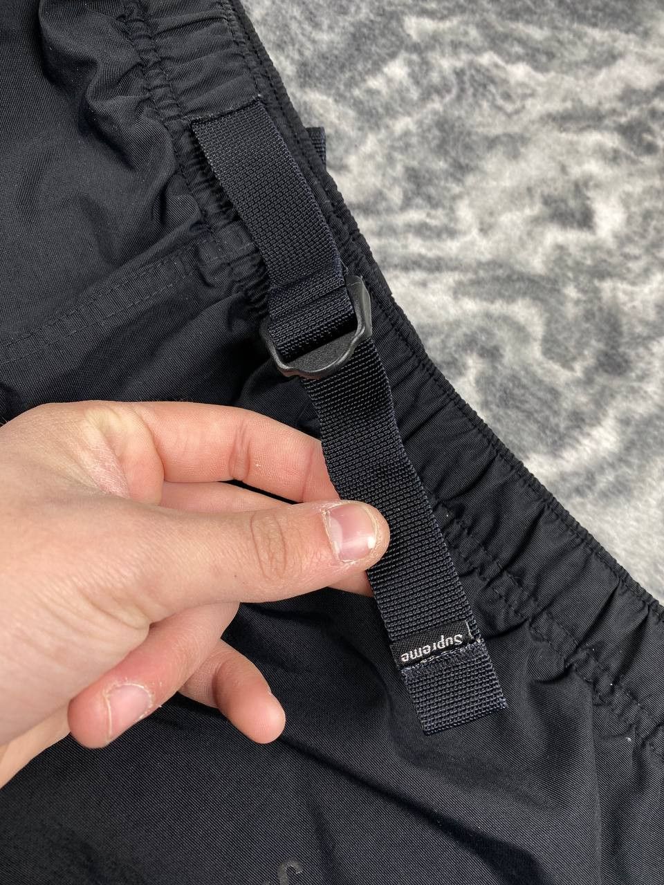 Supreme Supreme Nike Trail Running Nylon Pant Men Size L Black Size US 34 / EU 50 - 7 Thumbnail