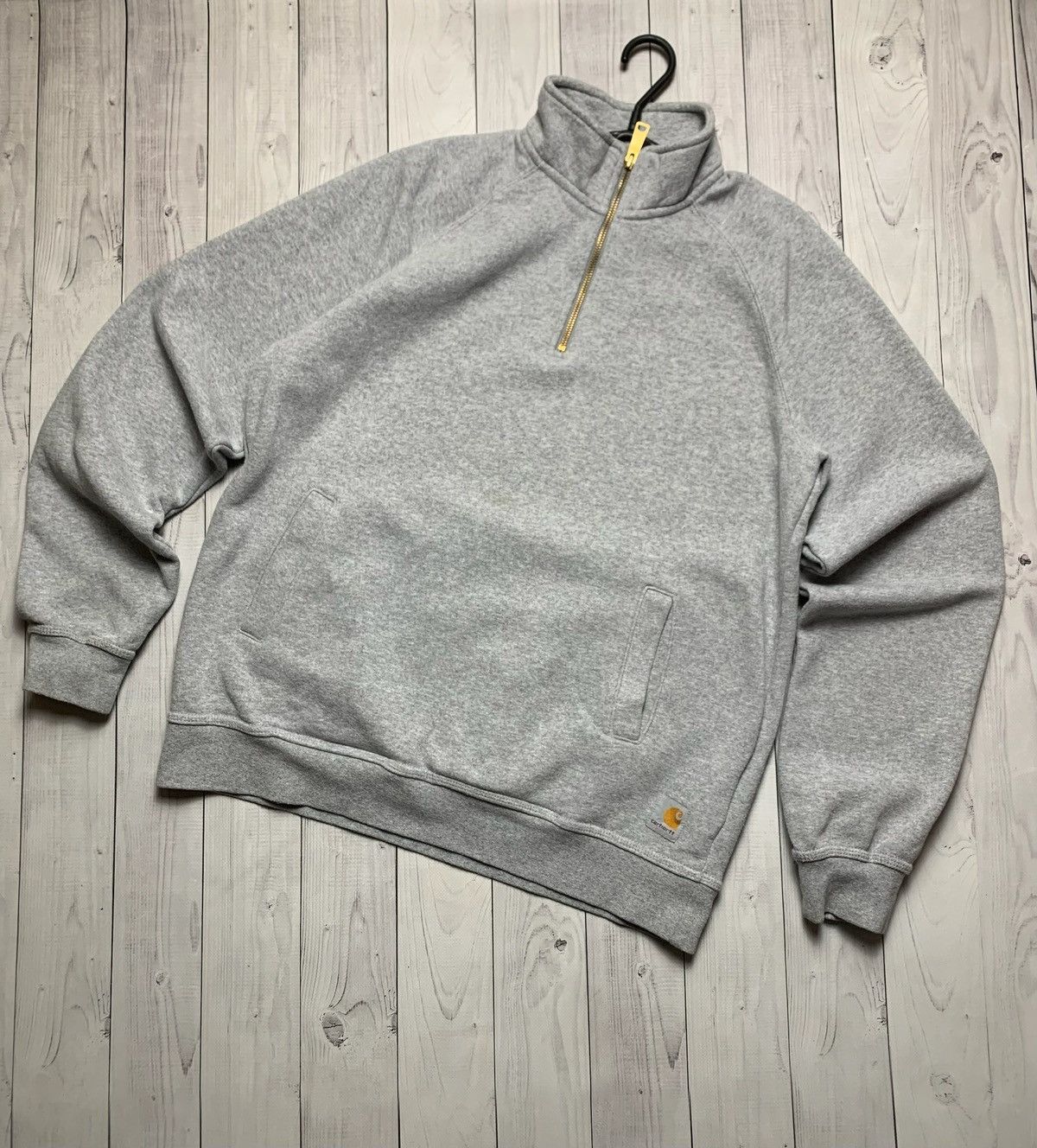 Carhartt Wip Vintage Carhartt Wip zip 1/3 sweatshirt size M logo Size US M / EU 48-50 / 2 - 1 Thumbnail