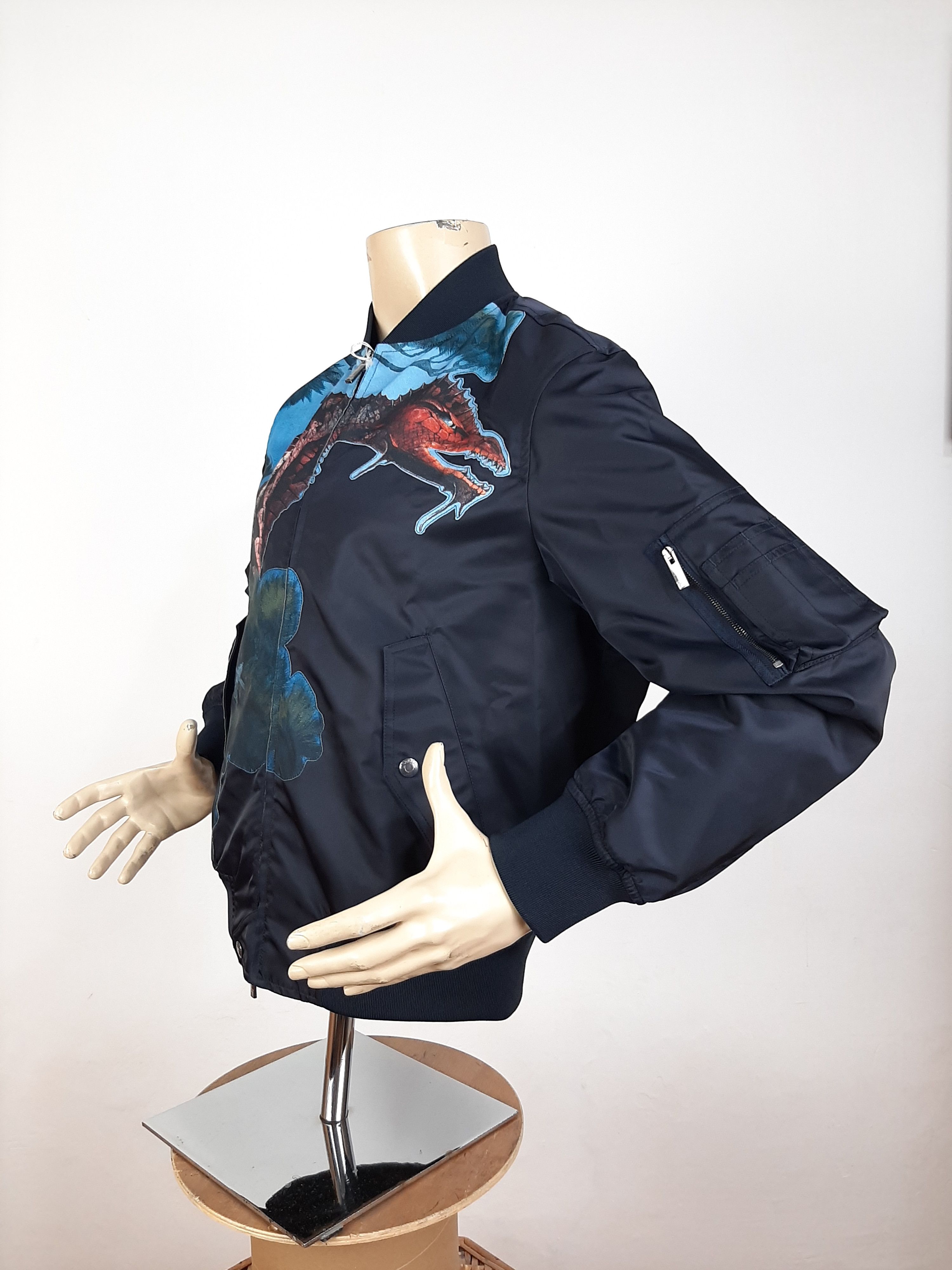 Valentino Valentino Dragon Bomber Jacket Multicolor Men's Size IT 46 S Size US S / EU 44-46 / 1 - 5 Thumbnail
