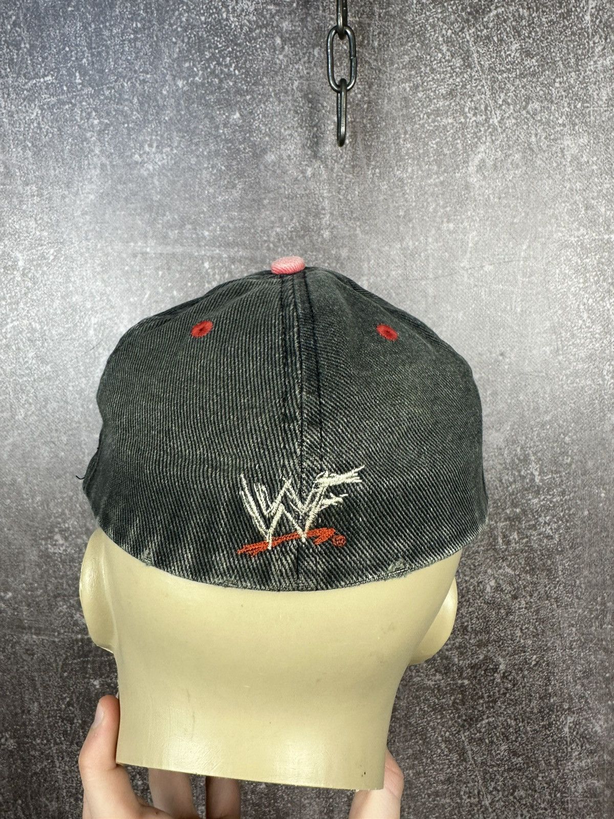 Vintage VINTAGE STONE COLD WWF CAP Size ONE SIZE - 8 Thumbnail