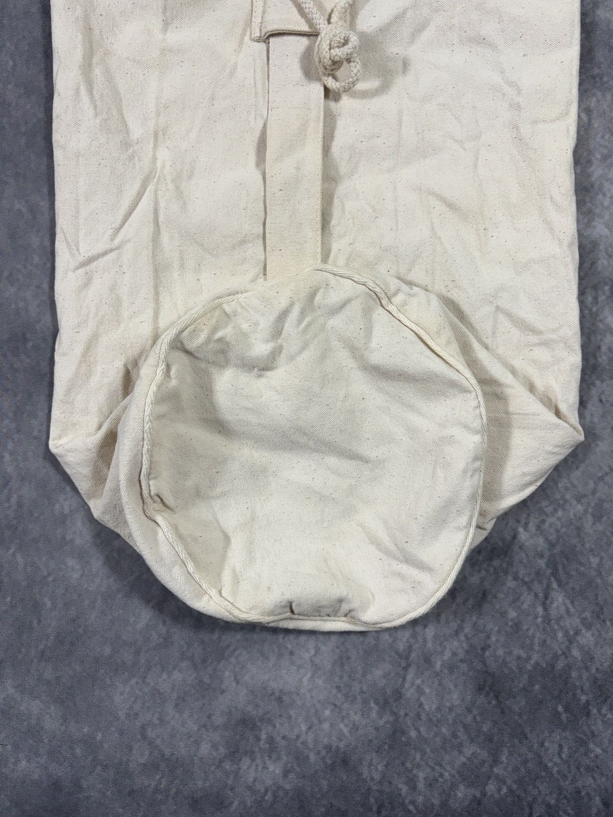 Vintage Vintage Canvas Sling Bag Natural Laundry Tote Messenger Side Size ONE SIZE - 10 Thumbnail