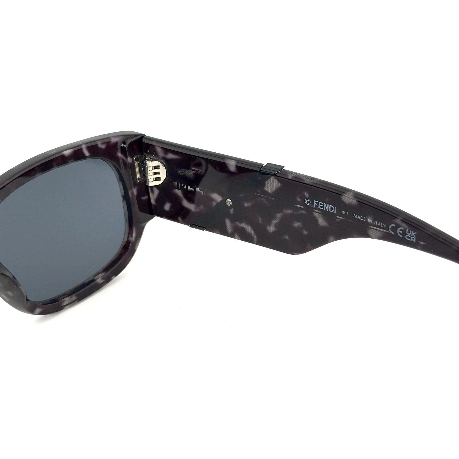 Fendi FENDI FE40156I Diagonal FF Logo Print 40156 Sunglasses 55A Size ONE SIZE - 6 Thumbnail