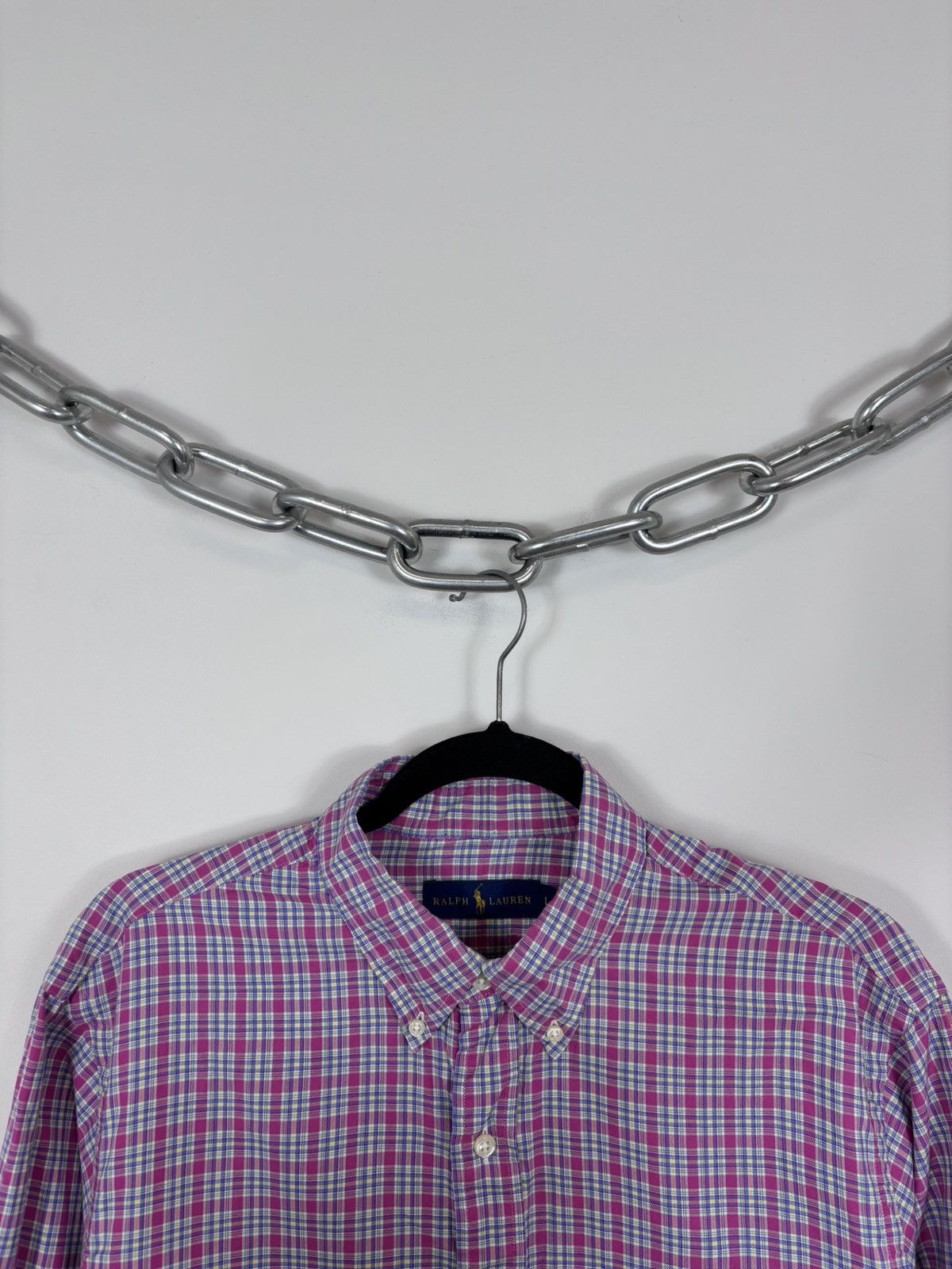 Ralph Lauren Ralph Lauren Men’s Tartan Check Preppy Button Down Shirt Size US L / EU 52-54 / 3 - 3 Thumbnail