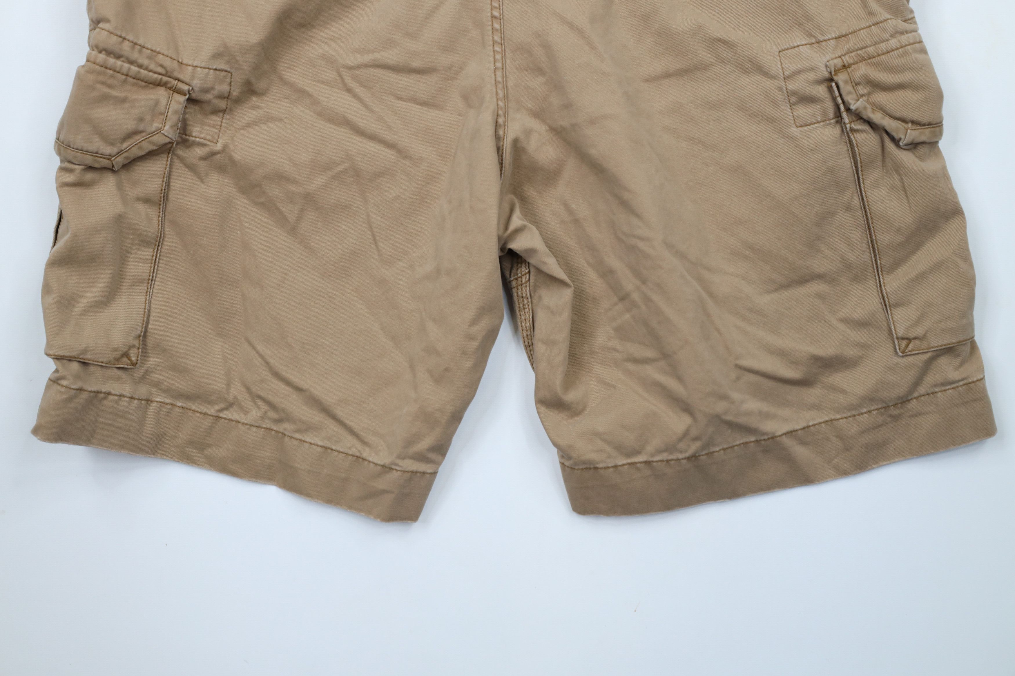 Ralph Lauren × Vintage Vintage 90s Ralph Lauren Heavyweight Shorts Brown Cotton Size US 42 / EU 58 - 13 Thumbnail