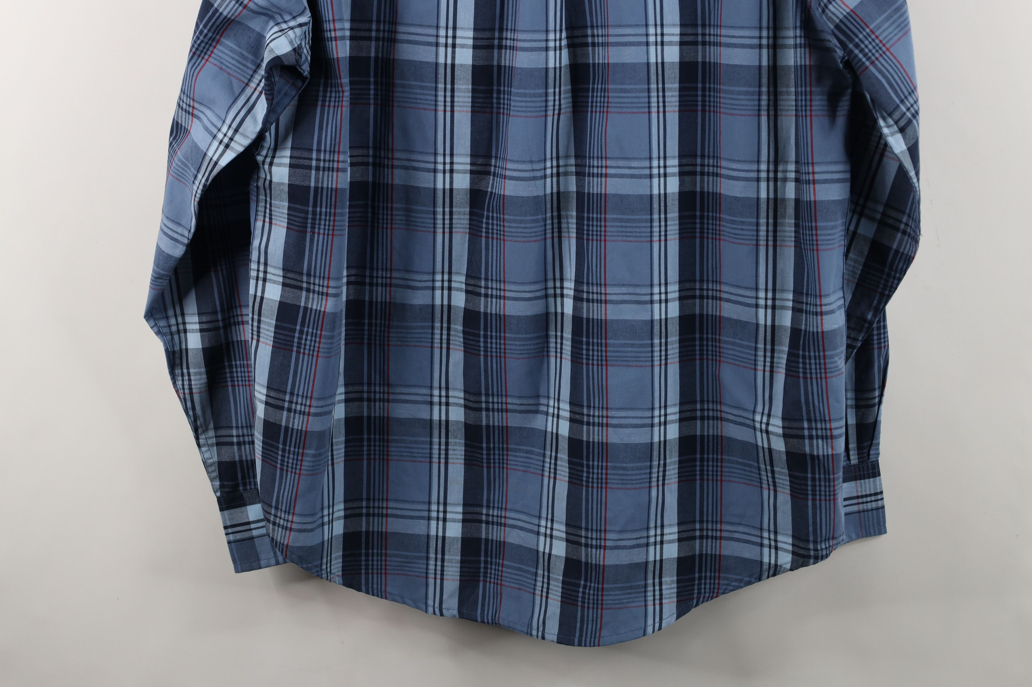 Vintage Deadstock Vintage 90s Streetwear Button Down Shirt Plaid Size US M / EU 48-50 / 2 - 9 Thumbnail