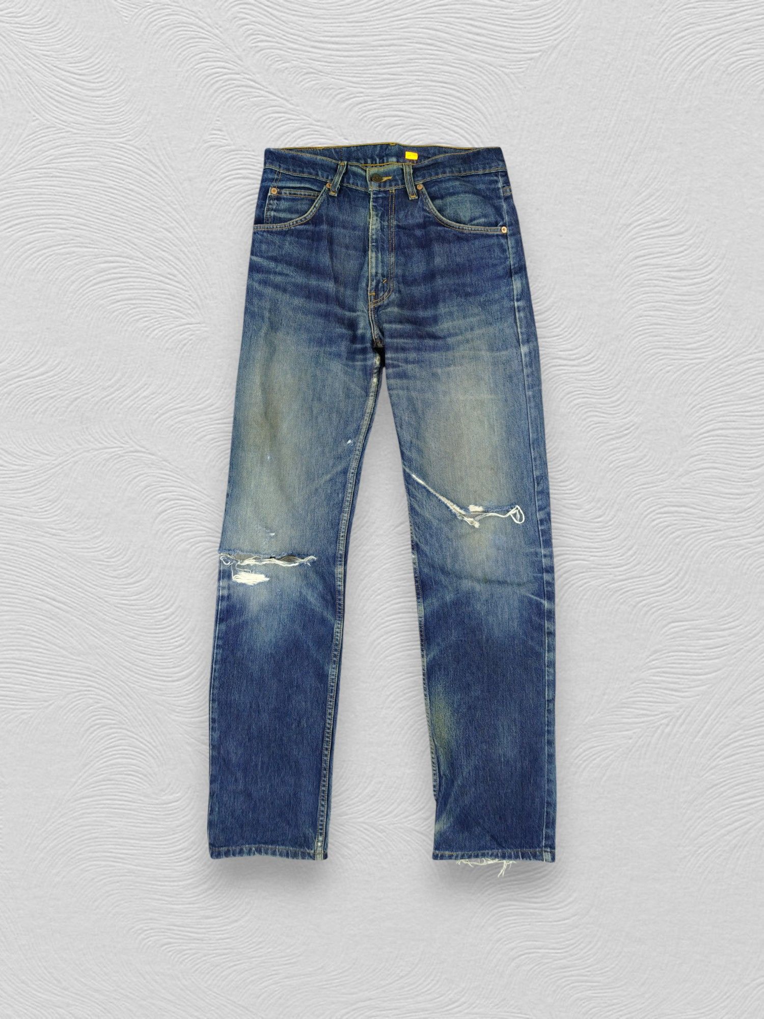 Levi's Vintage Levi's 607 Orange Tab Distressed 31x33.5 -JN170 Size US 31 - 1 Thumbnail