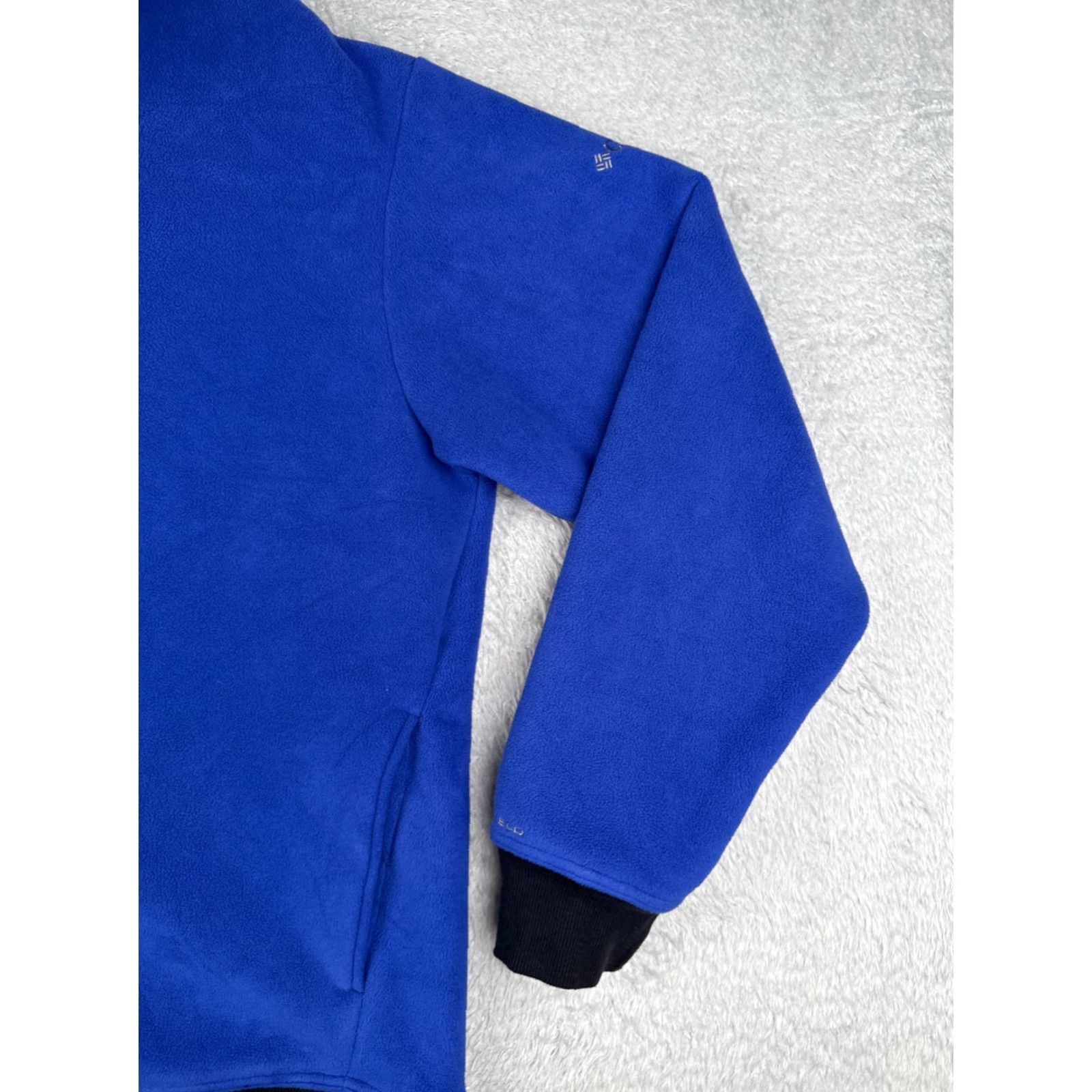 Vintage VINTAGE Columbia Jacket Adult XL Blue Full Zip Fleece Polyester Windbreaker Pockets Men’s 44 in Chest Regular Size US XL / EU 56 / 4 - 2 Thumbnail