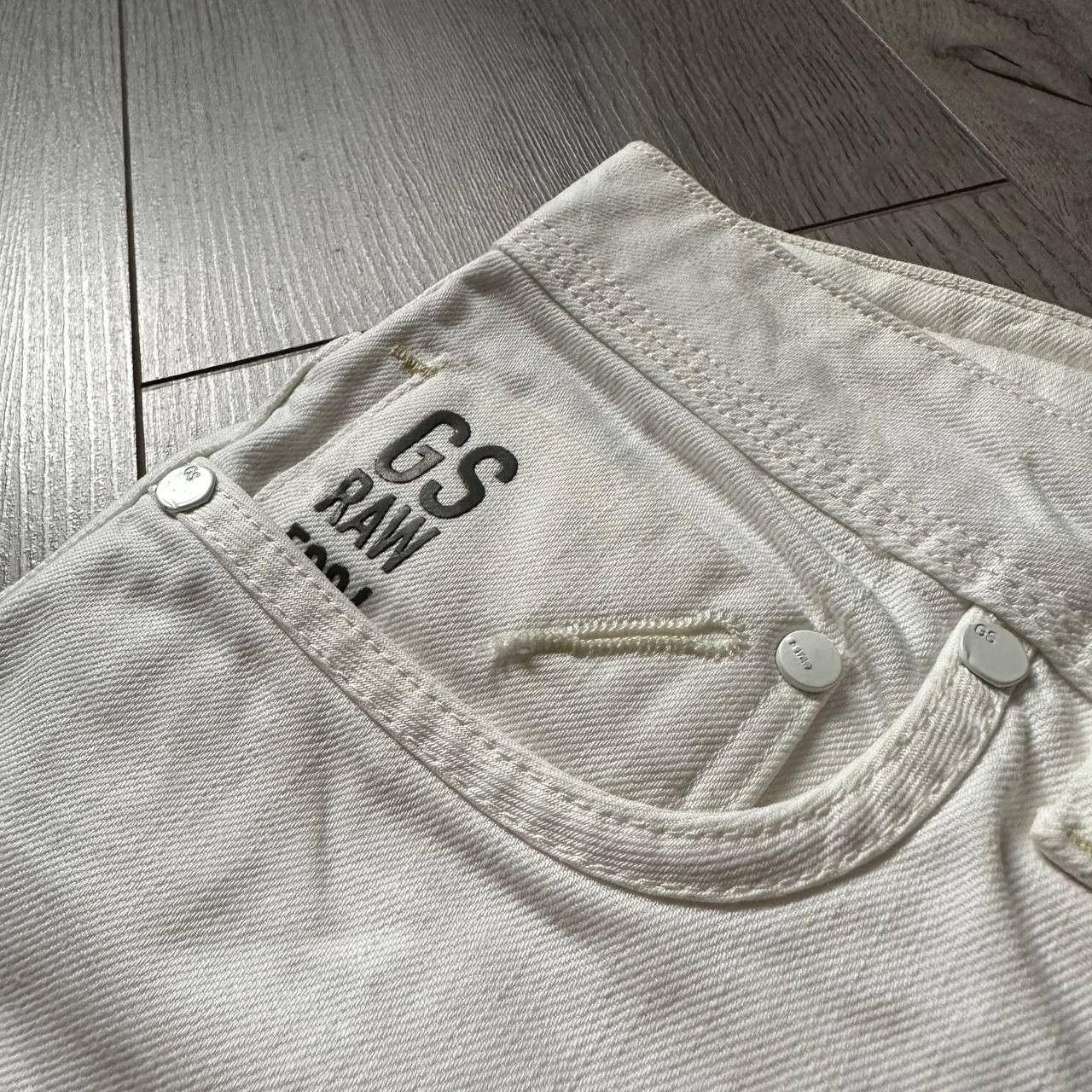 G-Star G Star Raw y2k Vintage Avant Garde White Denim Pants / Jeans Size US 30 / EU 46 - 7 Thumbnail