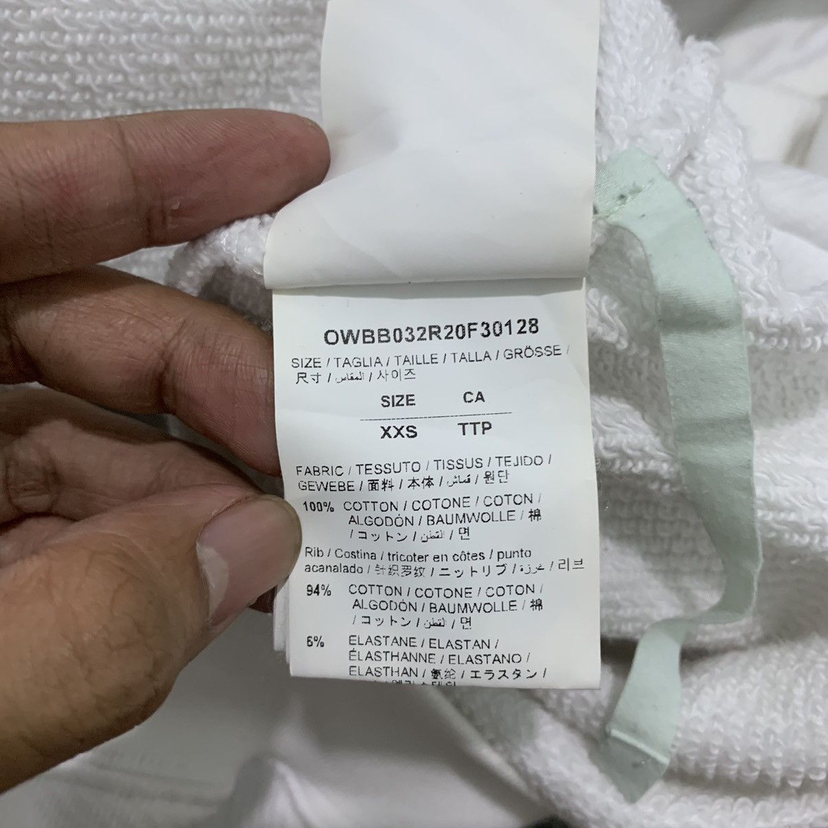 Off-White Off-White Brush Arrow Oversize Hoodie Size US XXS / EU 40 - 11 Thumbnail
