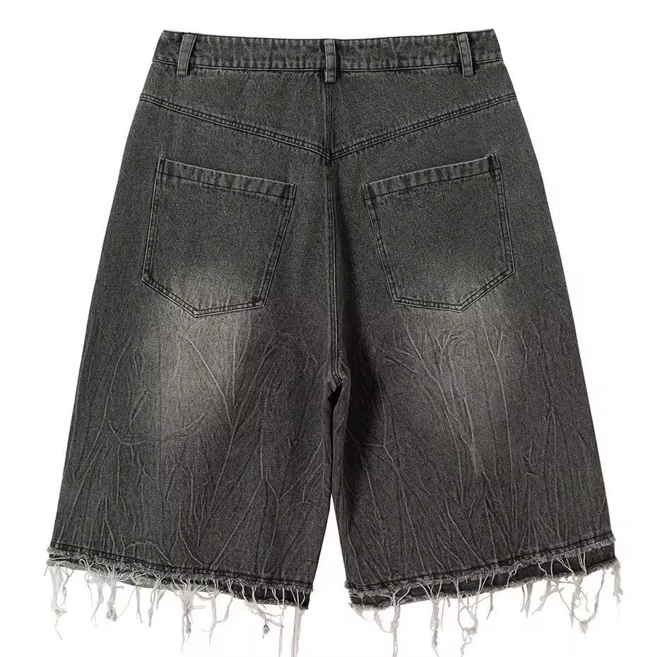 Other Washed Graphic Anime Distressed Baggy Shorts Size US 34 / EU 50 - 6 Thumbnail