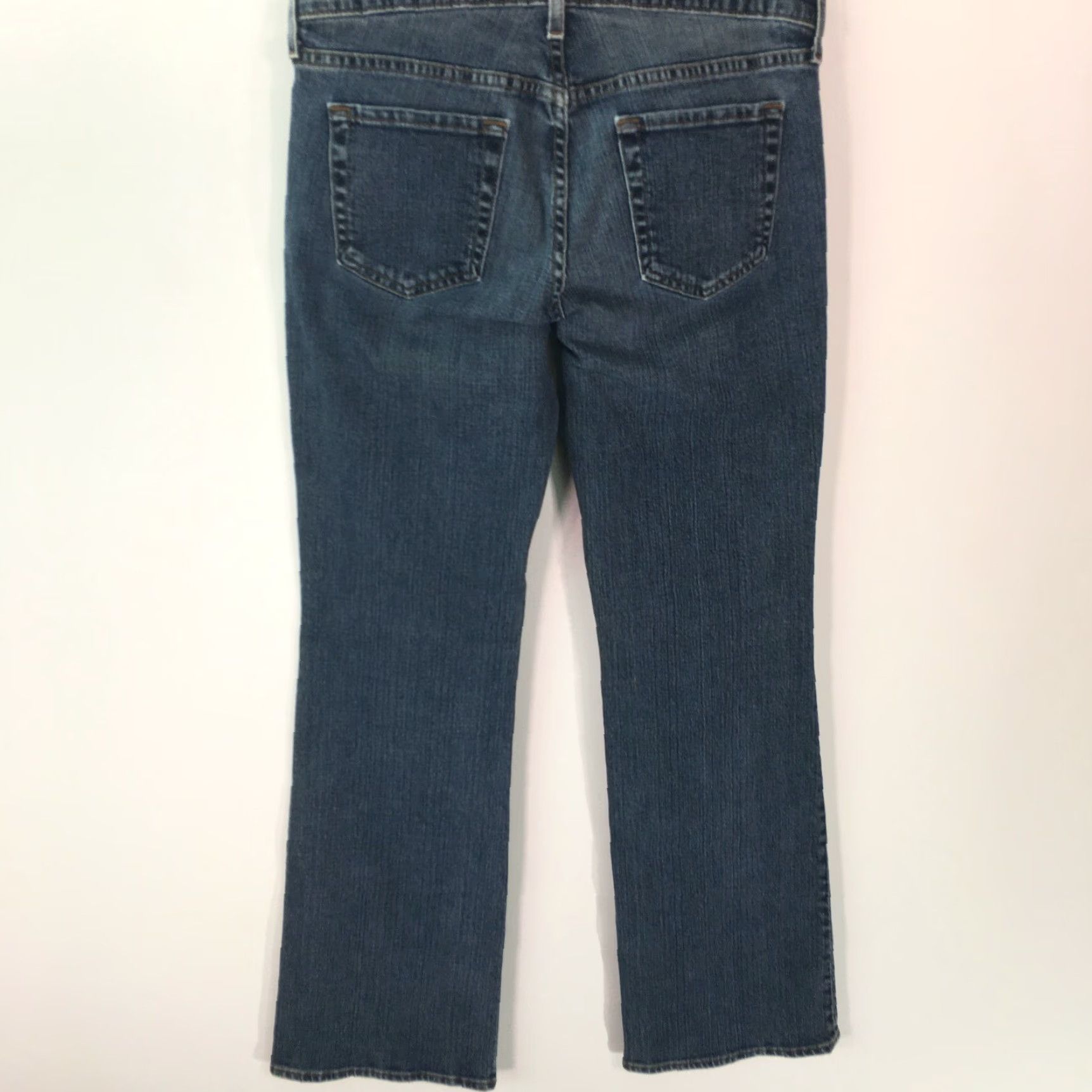 Gap VINTAGE Gap Womens Jeans Bootcut Low Rise Dark Blue Denim Size 10 Fall Winter Spring Summer Size 32" / US 10 / IT 46 - 2 Thumbnail