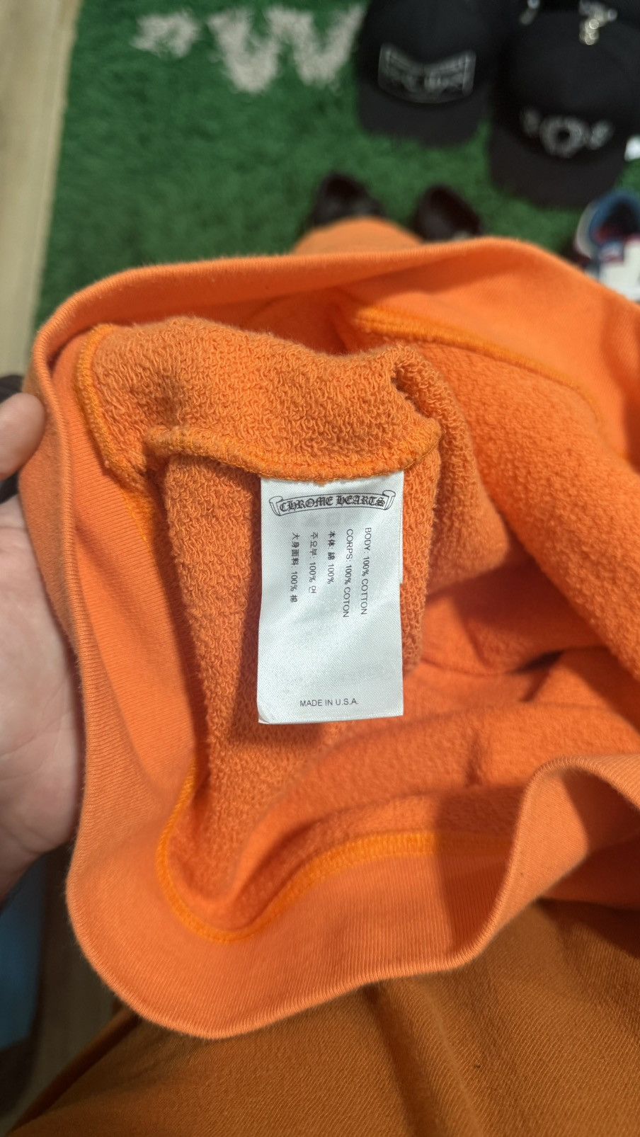 Chrome Hearts Chrome hearts matty boy orange link hoodie Size US L / EU 52-54 / 3 - 10 Thumbnail