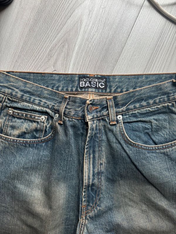Dolce & Gabbana Vintage Denim Dolce & Gabbana Wide Leg Washed Jeans Size US 30 / EU 46 - 3 Thumbnail