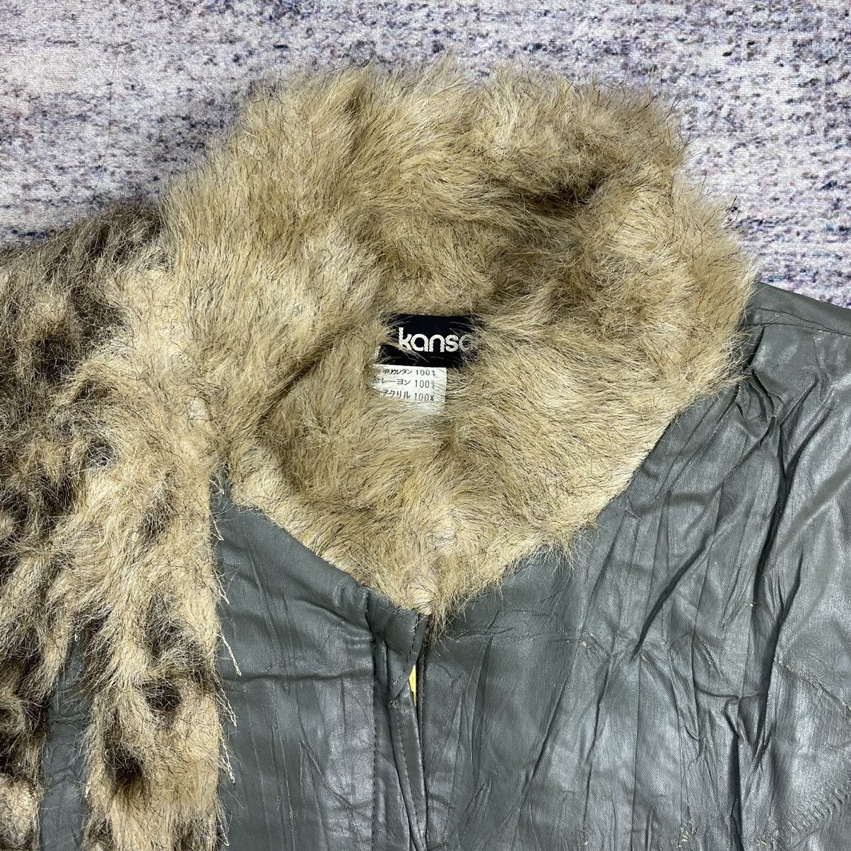 Kansai Yamamoto × Vintage archive vintage 90s Kansai Yamamoto tiger fur jacket Size US M / EU 48-50 / 2 - 6 Thumbnail