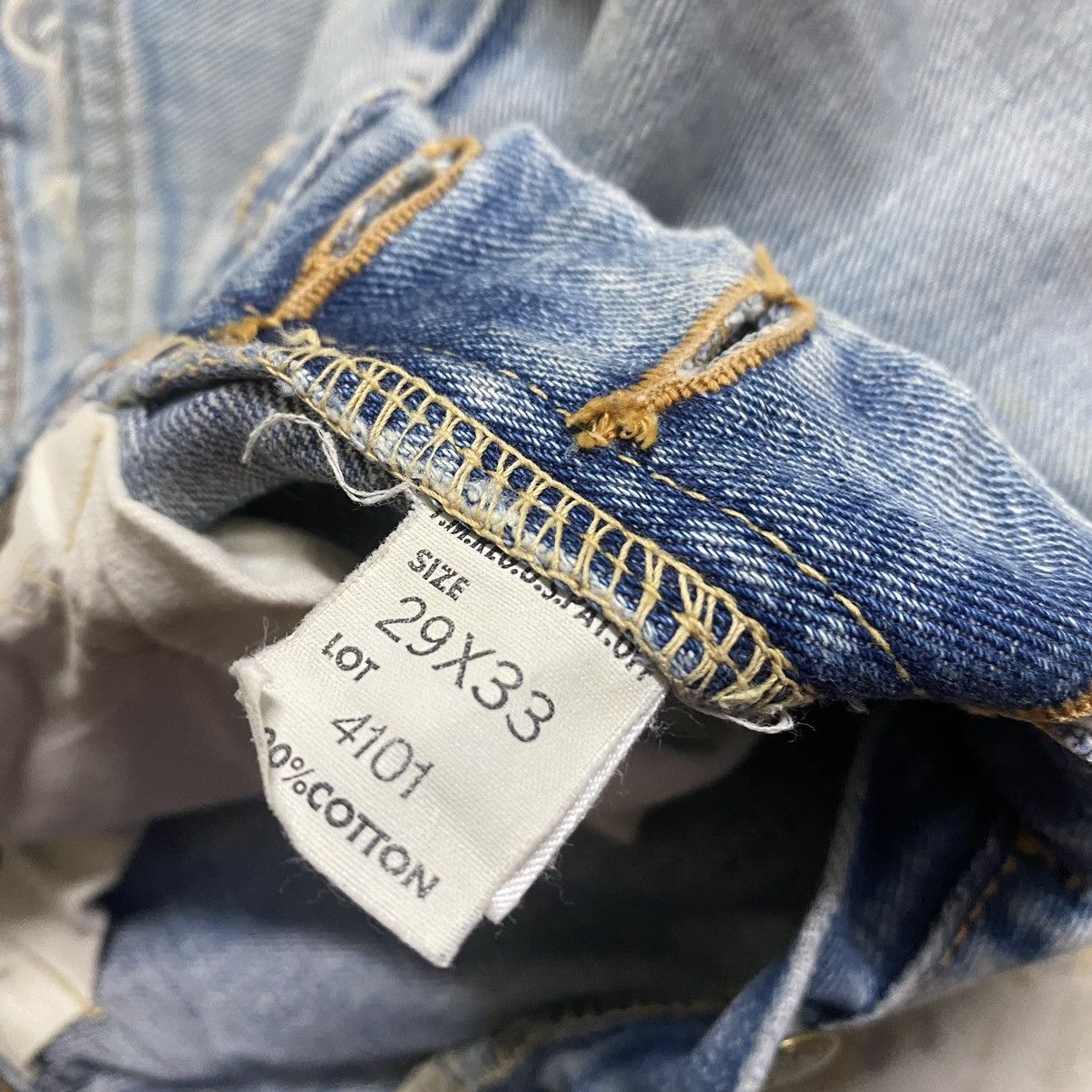 Lee Vintage LEE RIDER Denim Selvedge Jeans Size US 29 - 21 Thumbnail