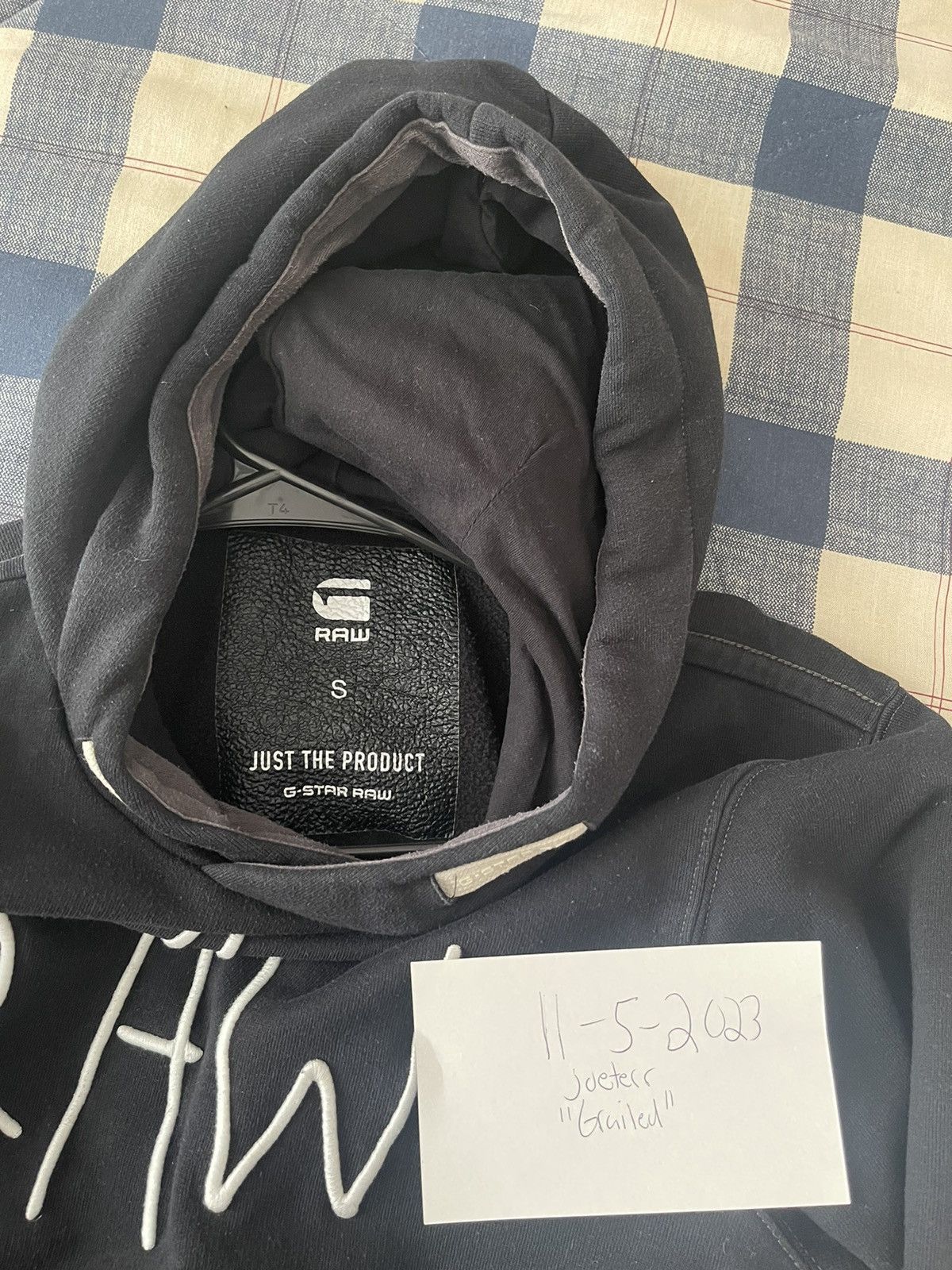 G-Star G Star Raw Black Hoodie Size US S / EU 44-46 / 1 - 3 Thumbnail