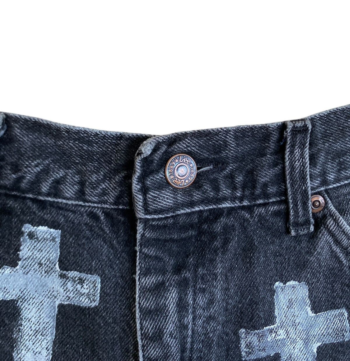 Lee Vintage Brand Lee x Re+plus Short Jeans 1990s Size US 28 / EU 44 - 7 Thumbnail