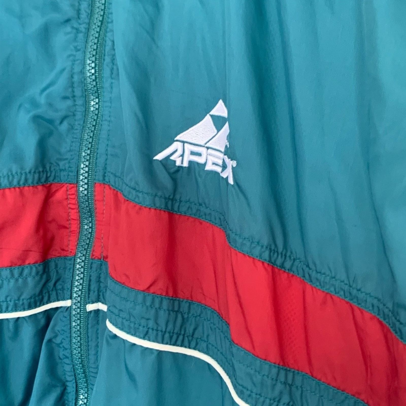 Apex VINTAGE APEX 90’S MENS WINDBREAKER JACKET SIZE XL CLEAN Size US XL / EU 56 / 4 - 4 Thumbnail