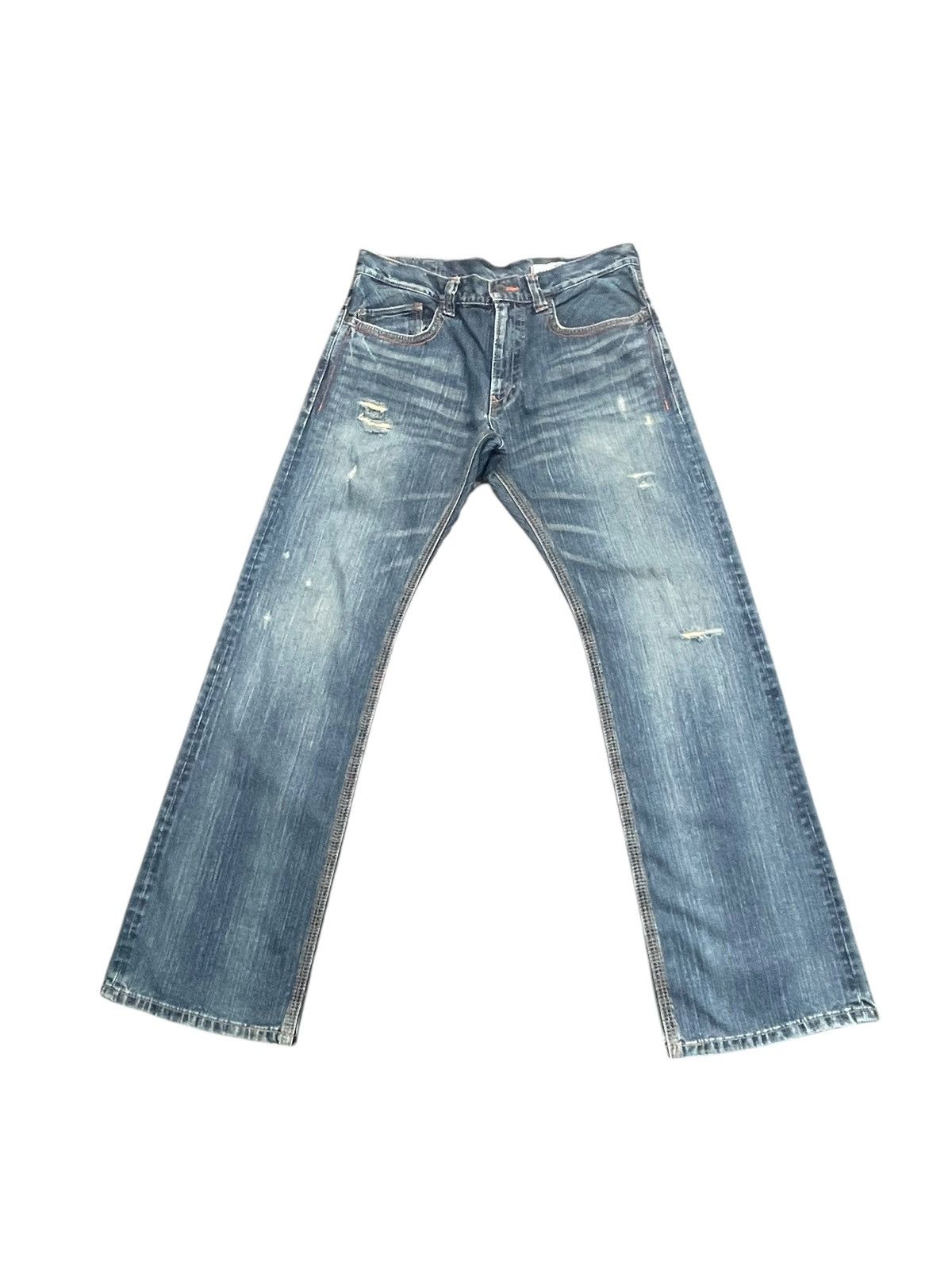 Edwin Vintage Edwin 401XVS Flare Distresed Size US 36 / EU 52 - 1 Thumbnail
