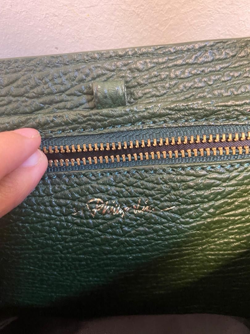 3.1 Phillip Lim 3.1 Phillip Lim Pashli Mini Satchel Jade Green Pebbled Size ONE SIZE - 4 Thumbnail
