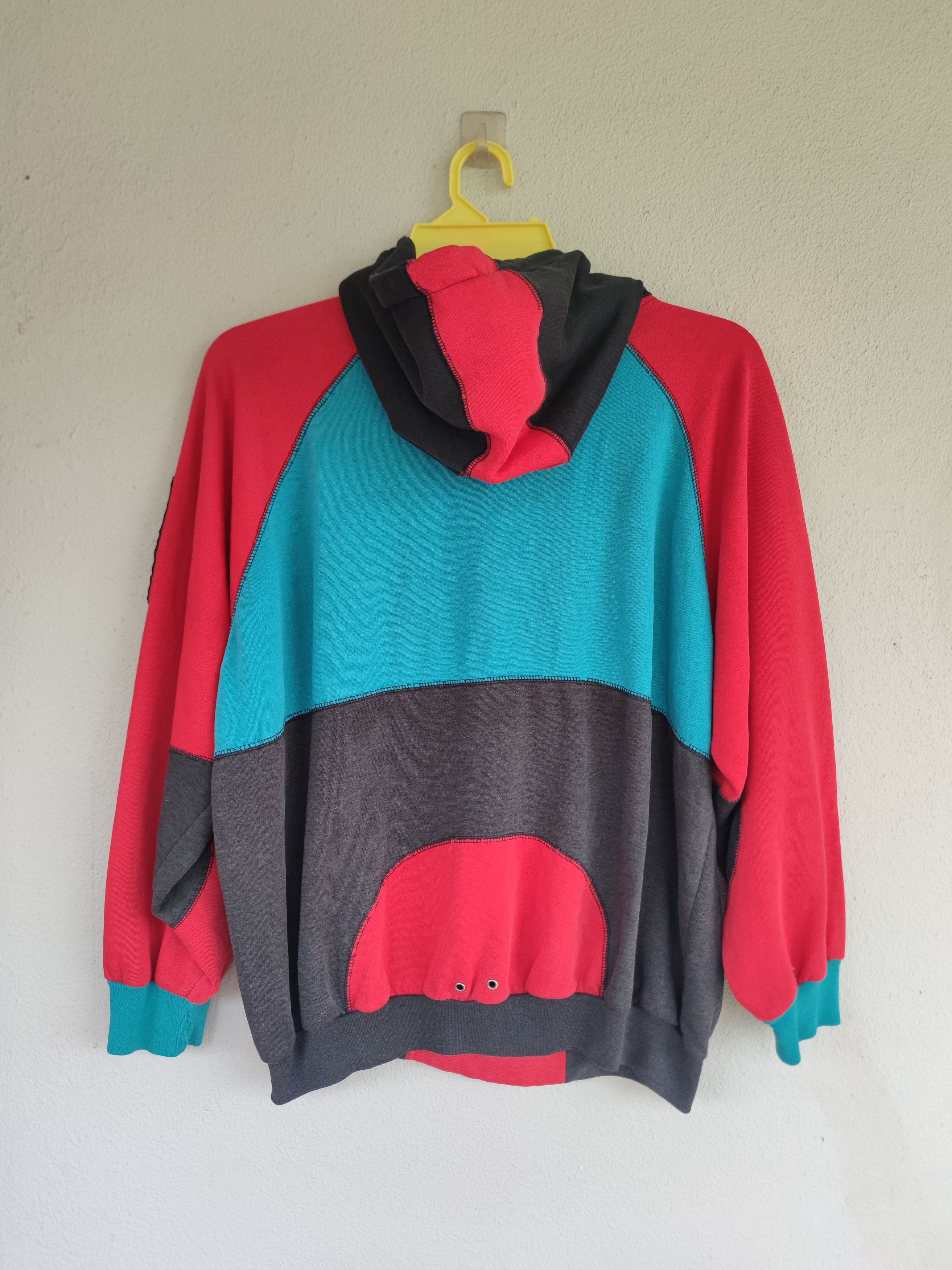 Adidas Rare Vintage Half Zipper Adidas Hoodie Size US L / EU 52-54 / 3 - 4 Thumbnail