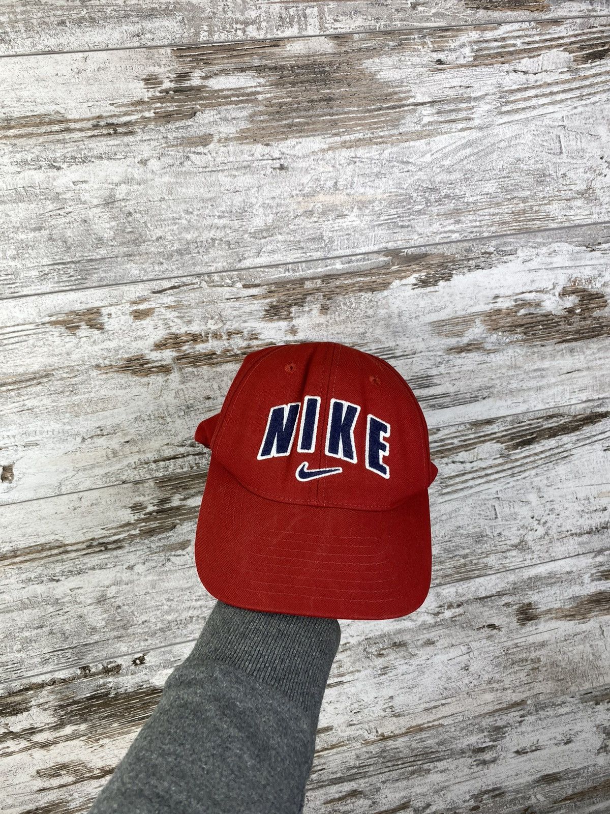 Nike × Vintage Mens Vintage Nike big logo hats cap hat y2k rare swoosh acg Size ONE SIZE - 1 Thumbnail