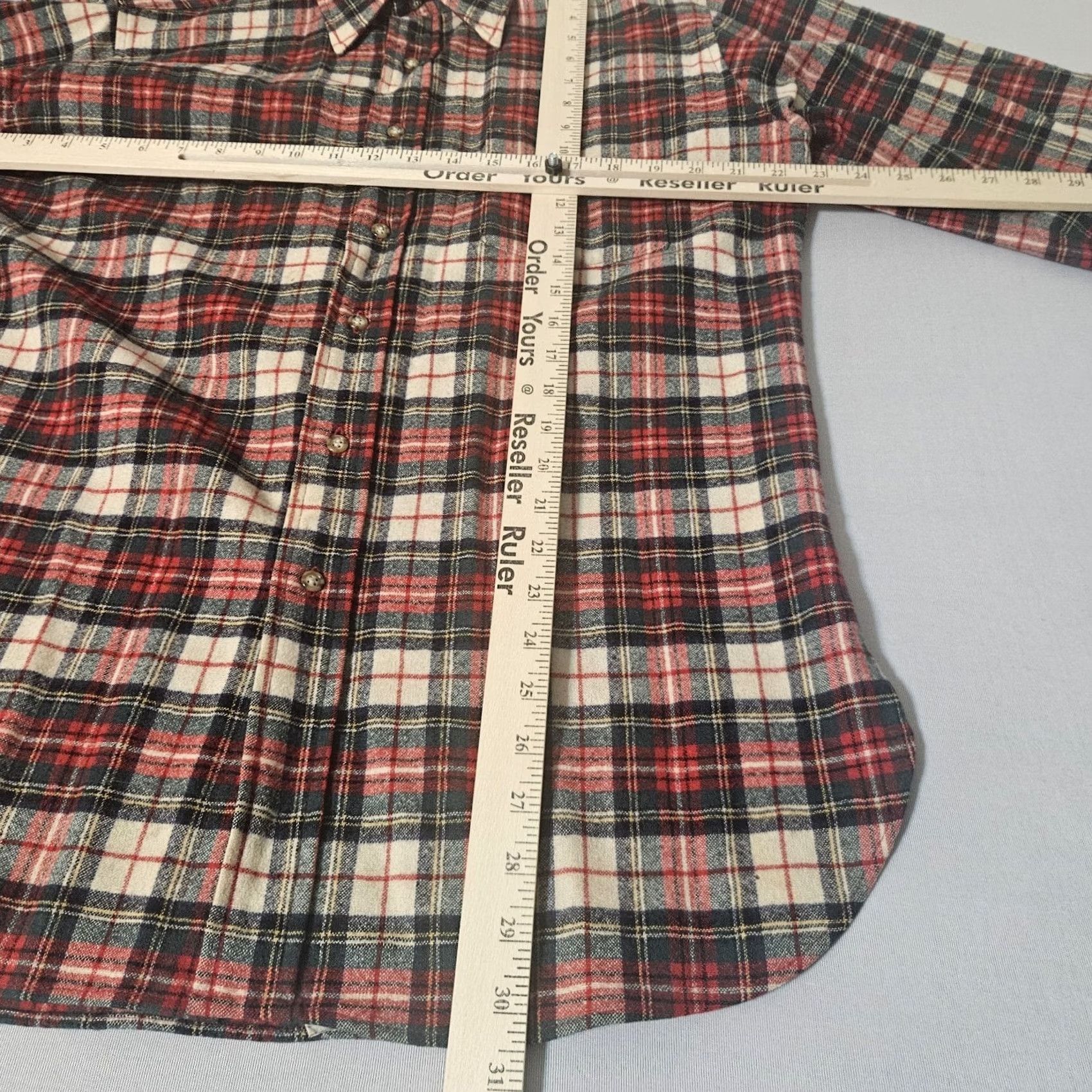 Pendleton 60s Pendleton Tartan Shirt Wool Flannel Camp Large USA VTG Button Size US L / EU 52-54 / 3 - 5 Thumbnail